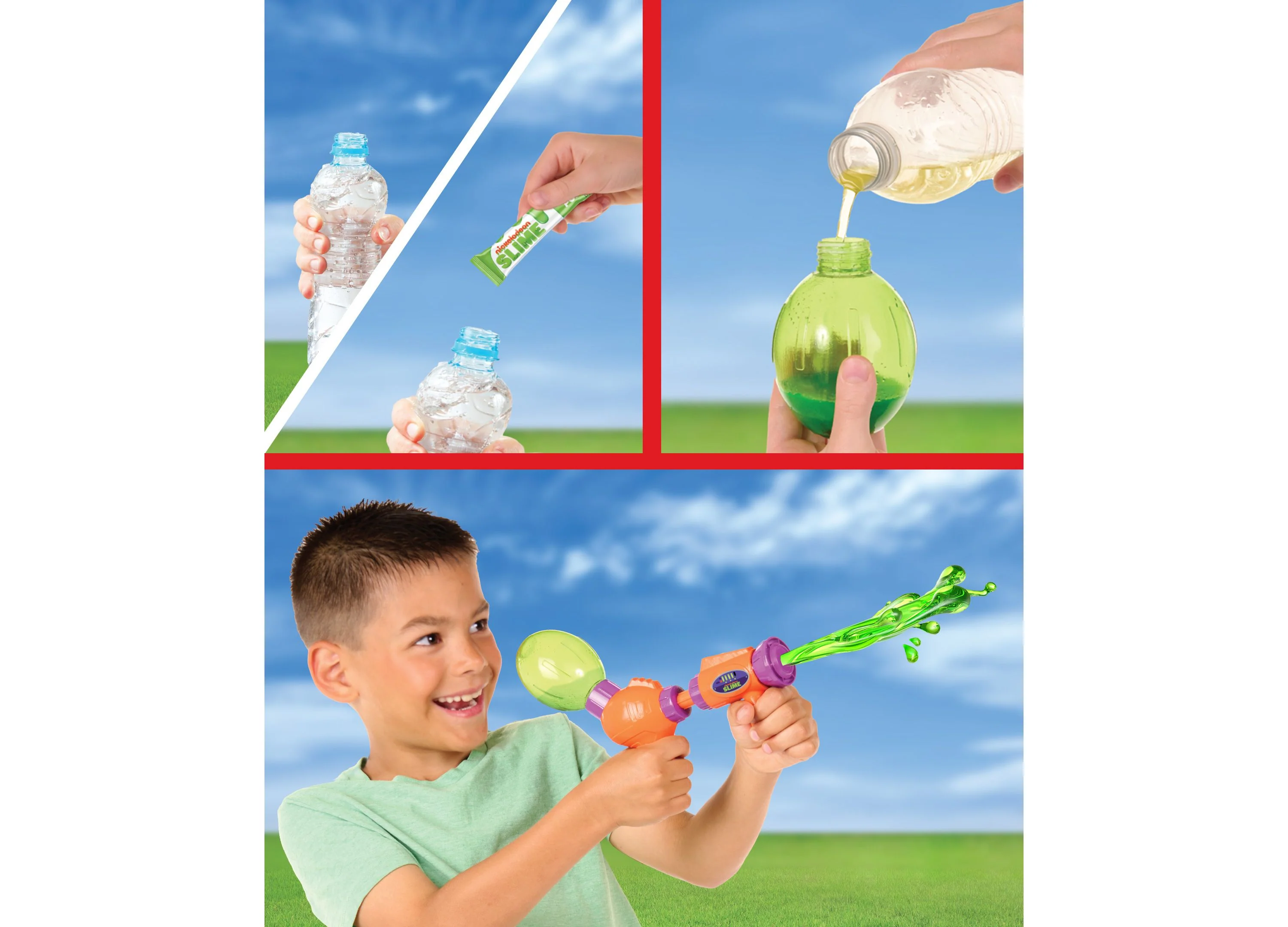 Nerf Nickelodeon Slime Blaster - Outdoor Splat Splasher Toy - Image 2