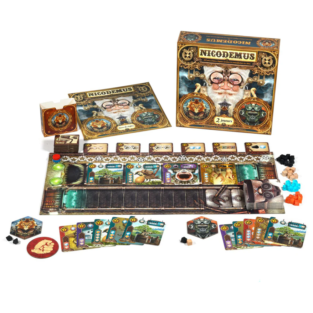 Nicodemus Resource Management Strategy Board Game - Image 2