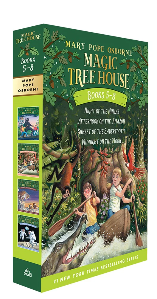 Magic Tree House Adventure Collection: Books 5-8 Box Set