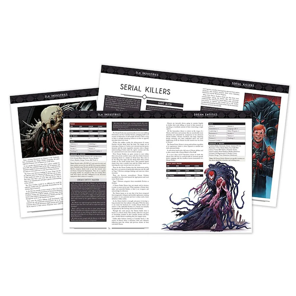 Nightfall Games: SLA Industries Threat Analysis 1: Collateral - RPG Hardcover Sourcebook - Image 2