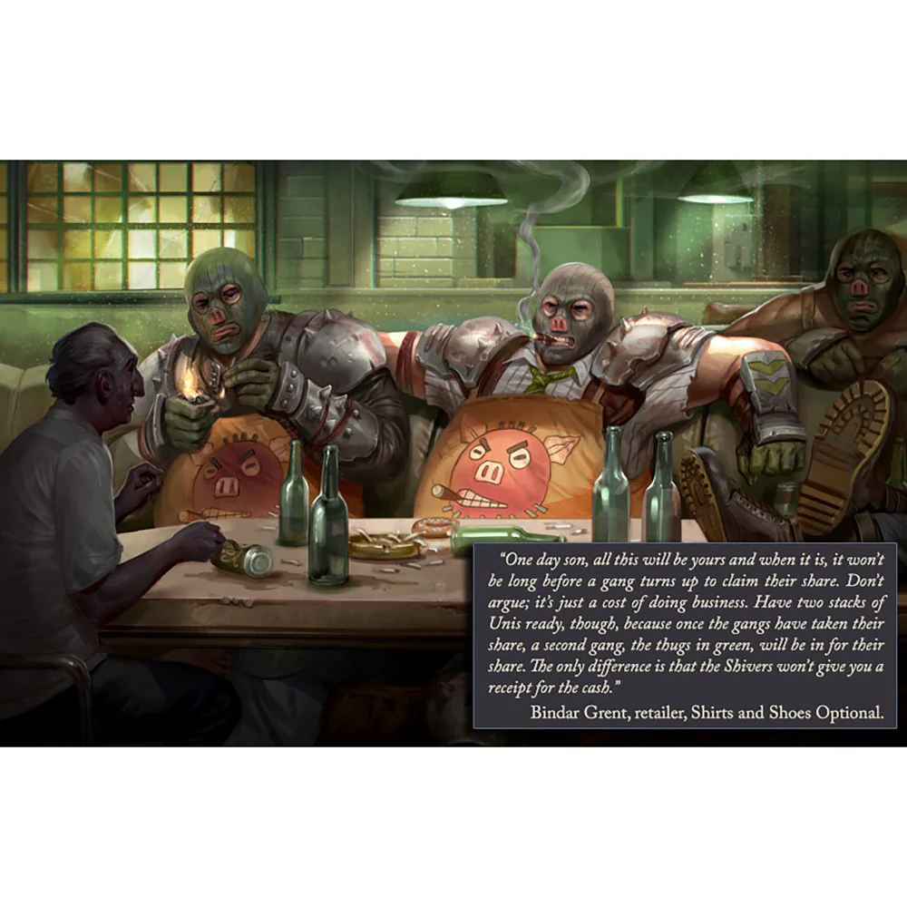 Nightfall Games: SLA Industries Threat Analysis 1: Collateral - RPG Hardcover Sourcebook - Image 3