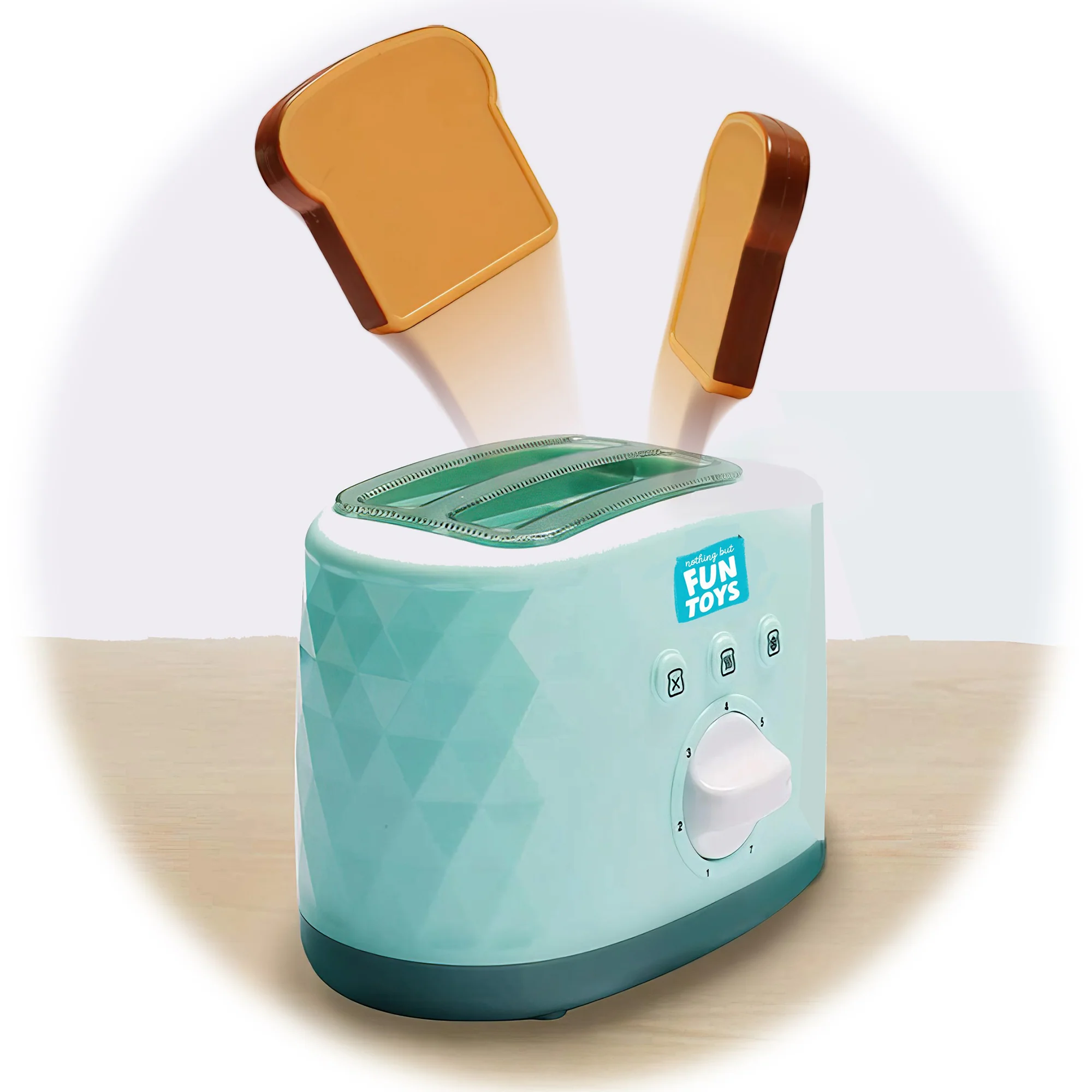 Nothing But Fun Toys My First Toaster - Teal - Image 4