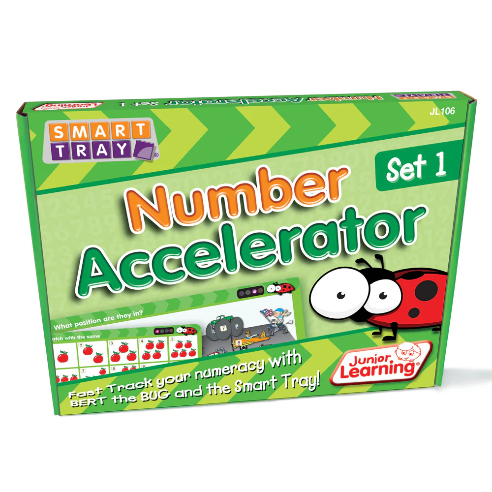 Number Accelerator Junior Learning Set - Educational Math Game for Ages 5+ - Image 2