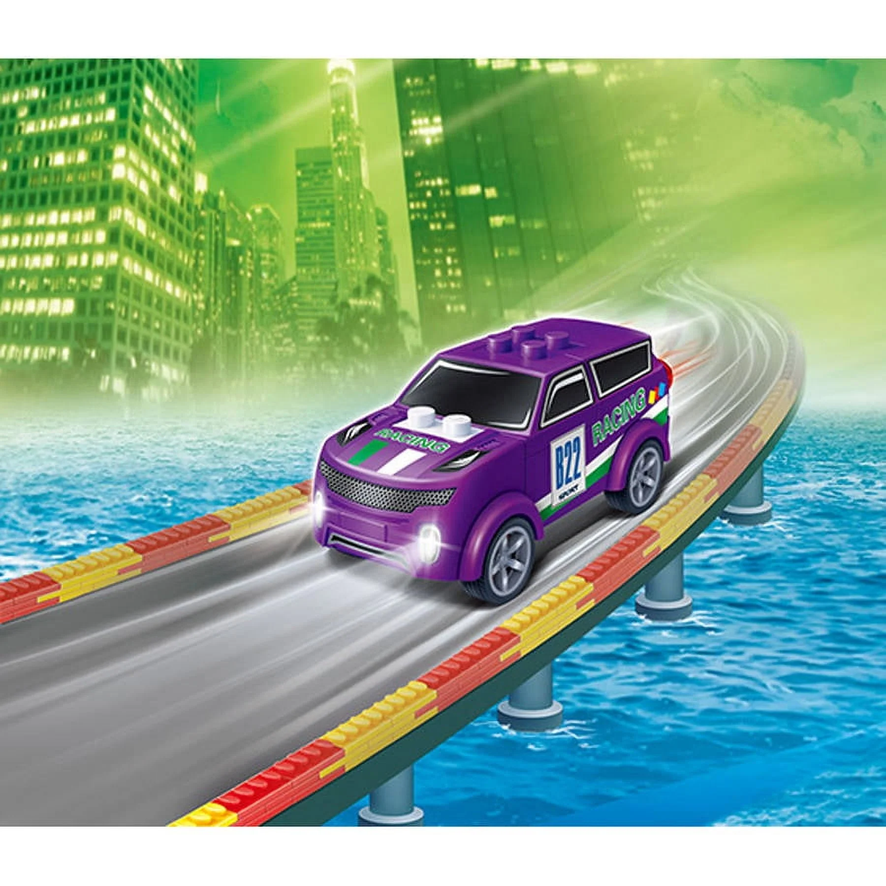 Speedster Mini Die-Cast Pullback Racers - 26 Piece Set - Image 2
