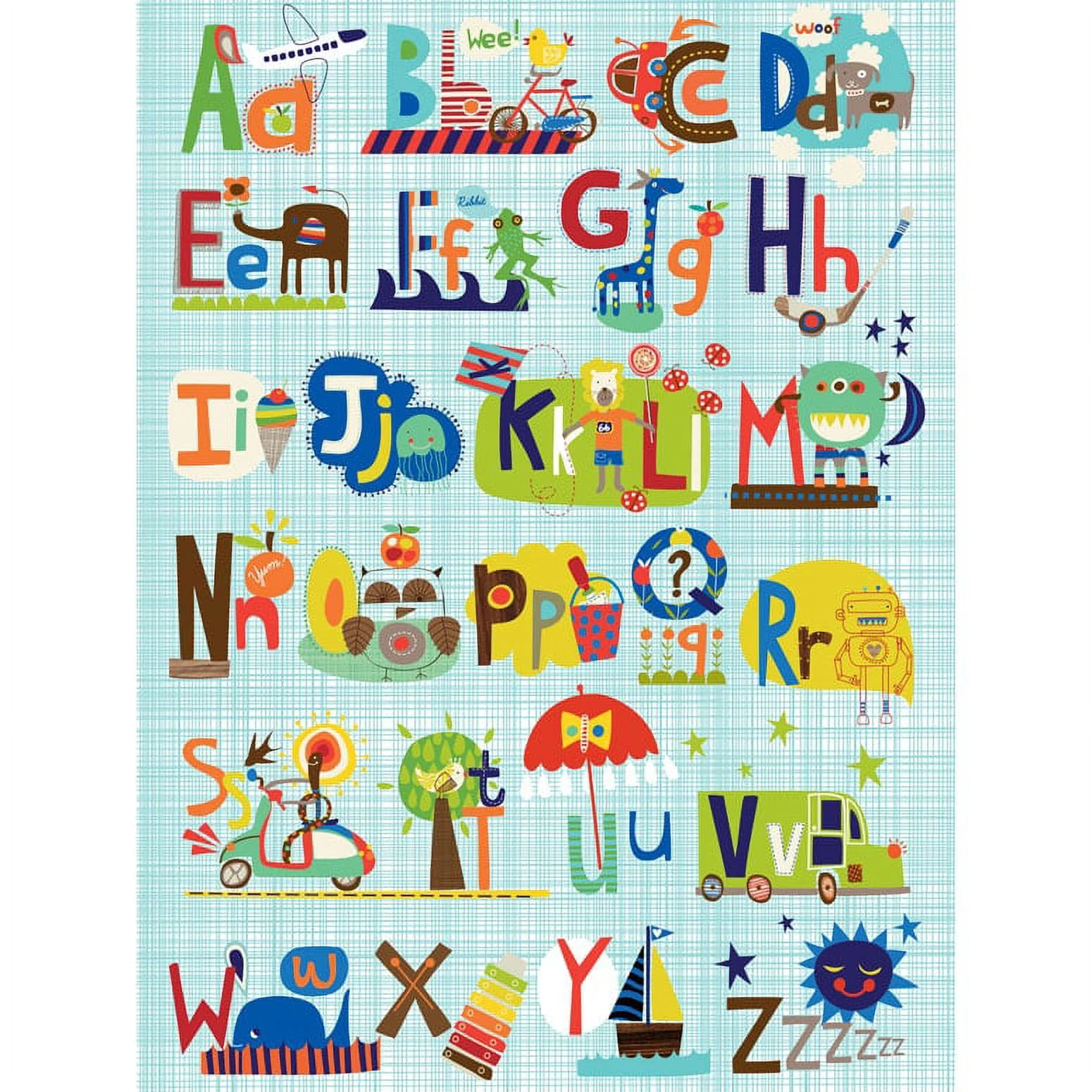 Oopsy Daisys Critters, Cars – Whimsical Canvas Art