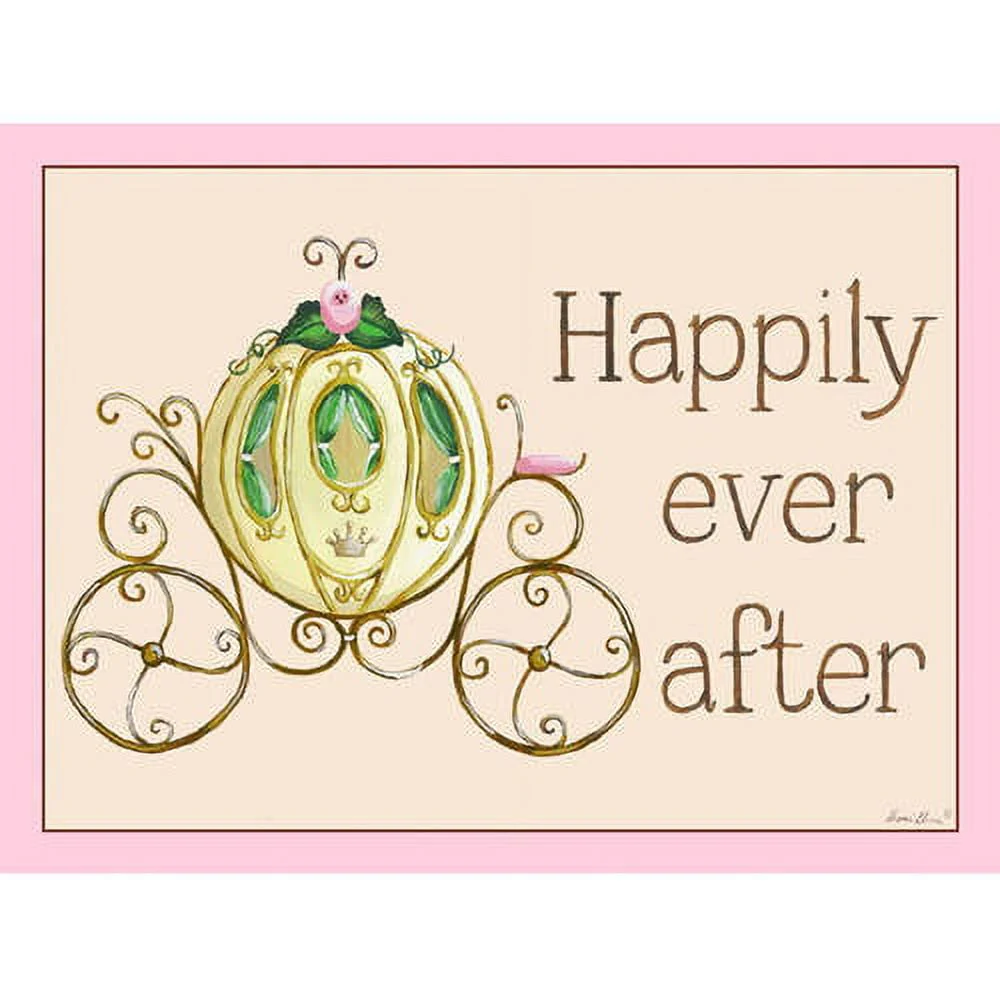 Oopsy Daisy's Regal Storybook Red Canvas Wall Art