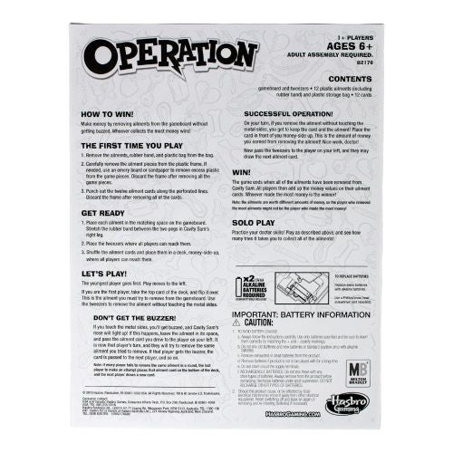 Hasbro Operation Skill Game - Classic Edition - Image 11
