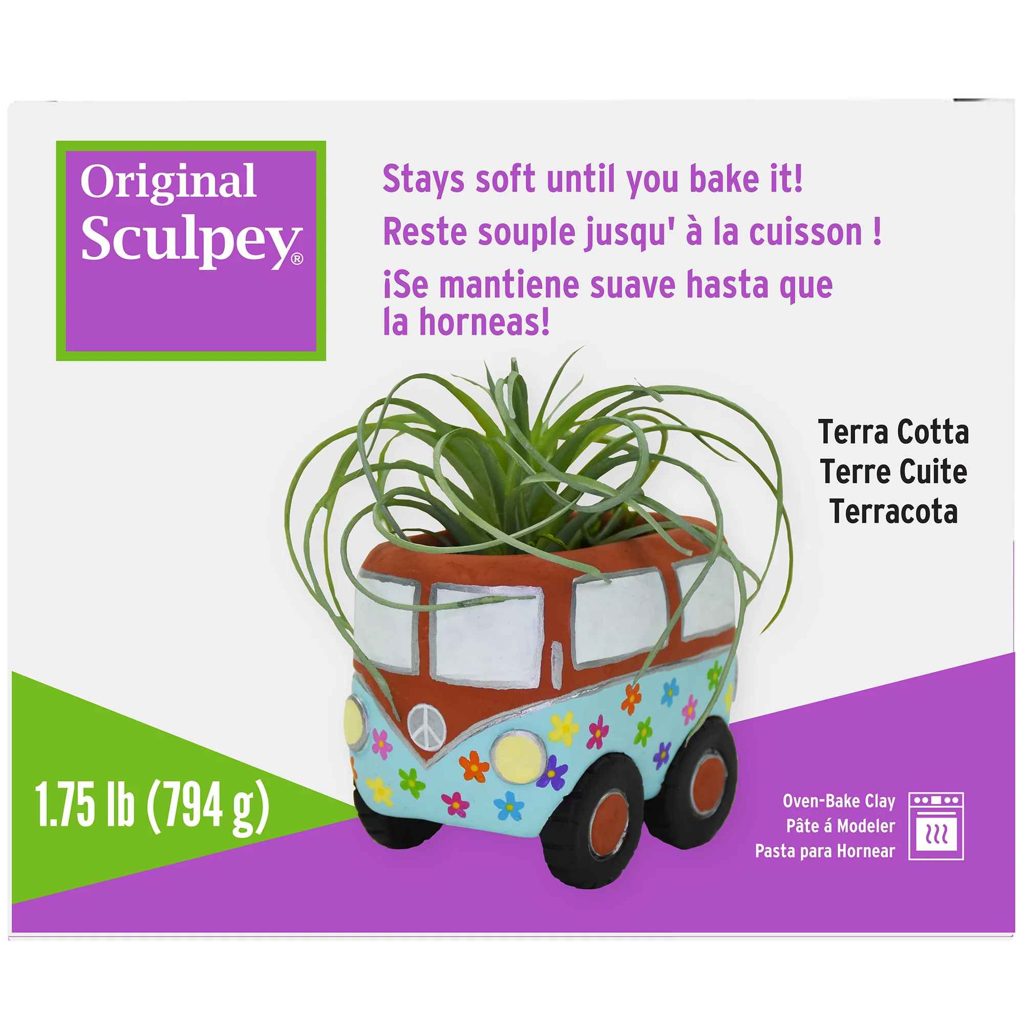 Original Sculpey Oven-Bake Modeling Clay 1.75lb