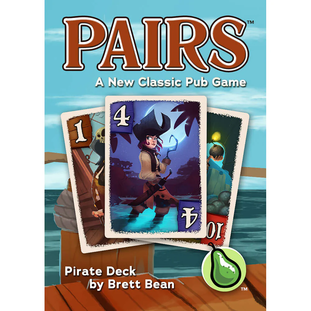 Pairs Pirate Deck Press Your Luck Card Game by Cheapass Games - Image 3