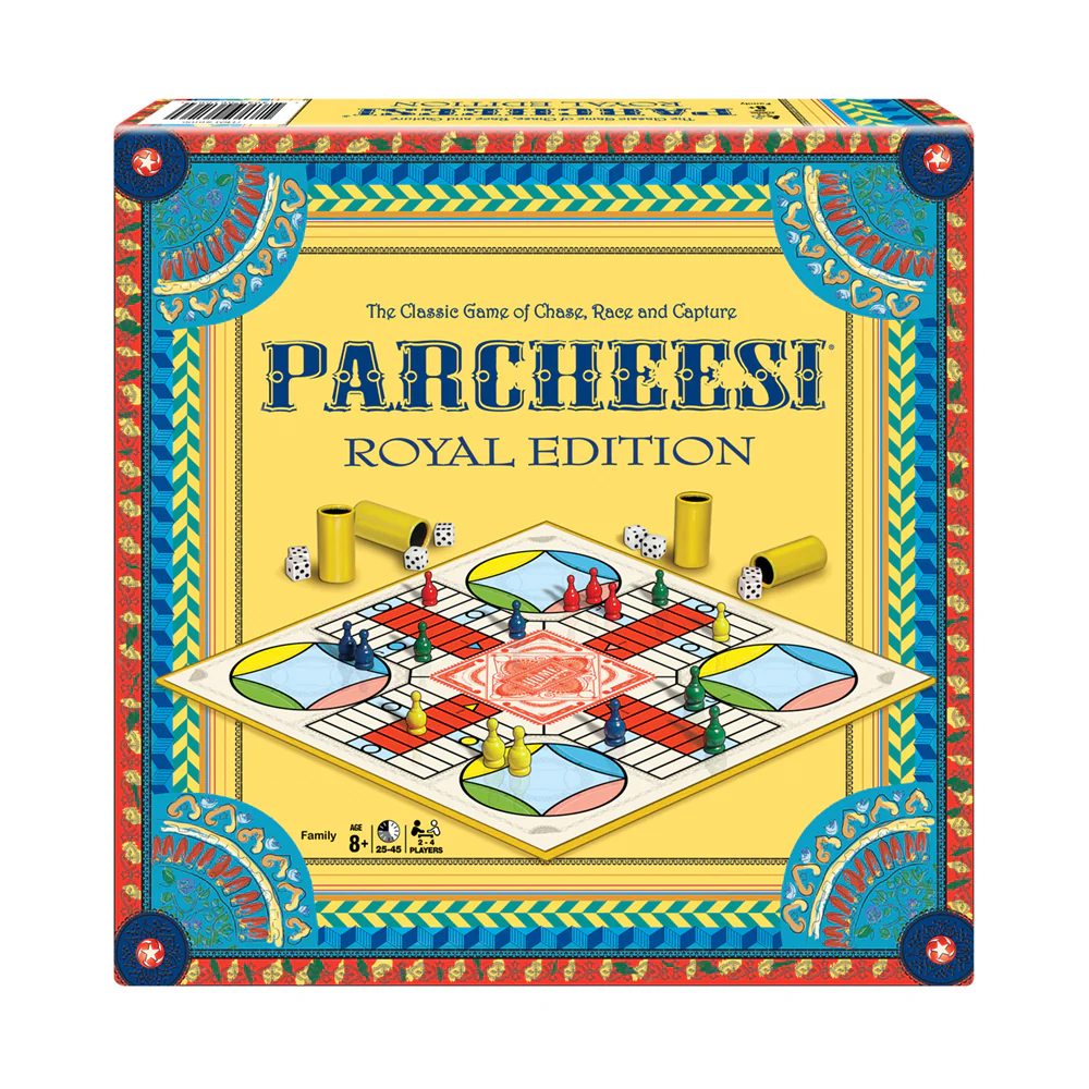 Parcheesi Royal Edition Classic Strategy Board Game