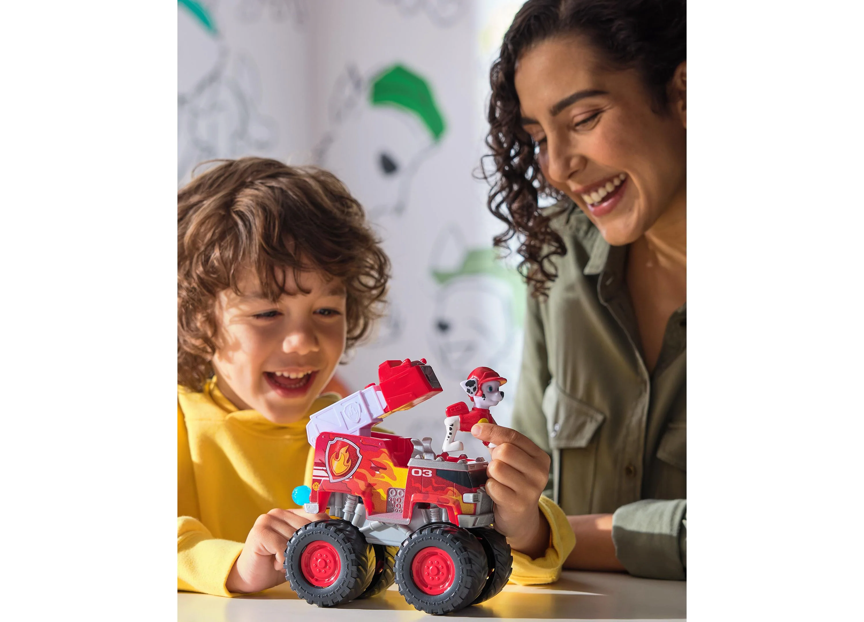 Paw Patrol Marshall's Rescue Wheels Fire Truck - Oversized - Image 5