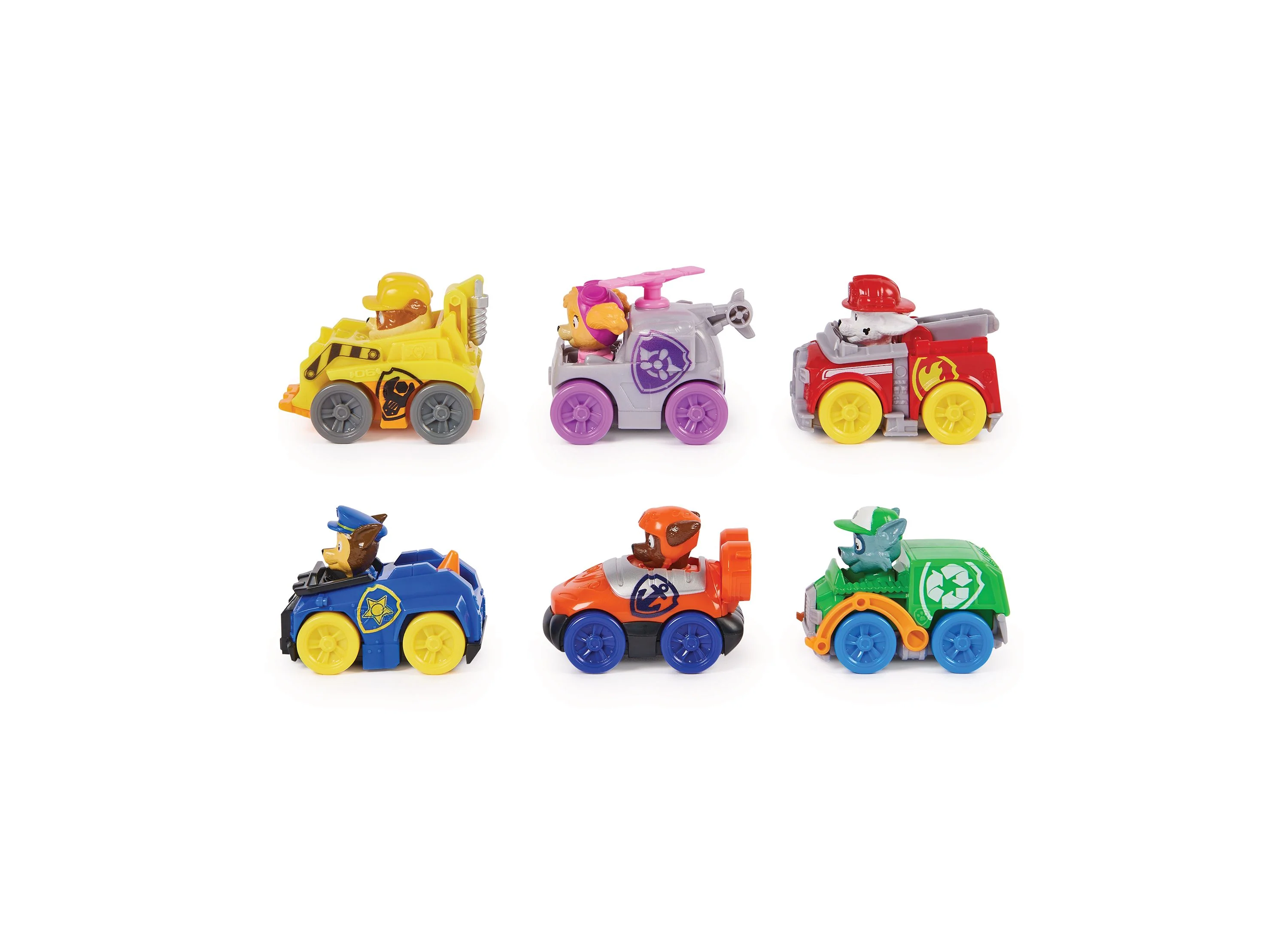 Paw Patrol Rescue Wheels Pup Squad Racers 6-Pack - Image 3