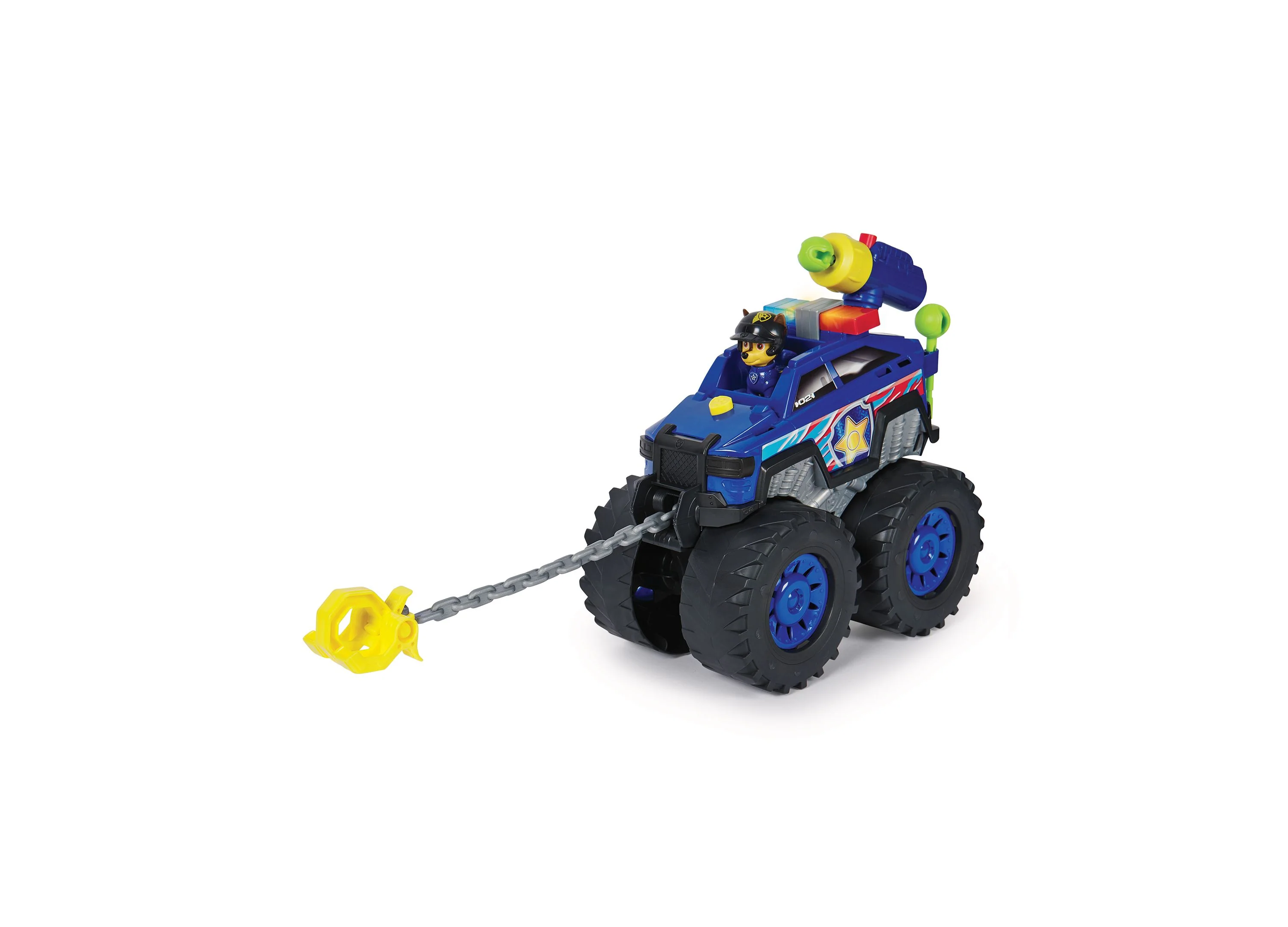 Paw Patrol Rescue Wheels Chase's Power Haulin Cruiser Toy Truck - Image 5