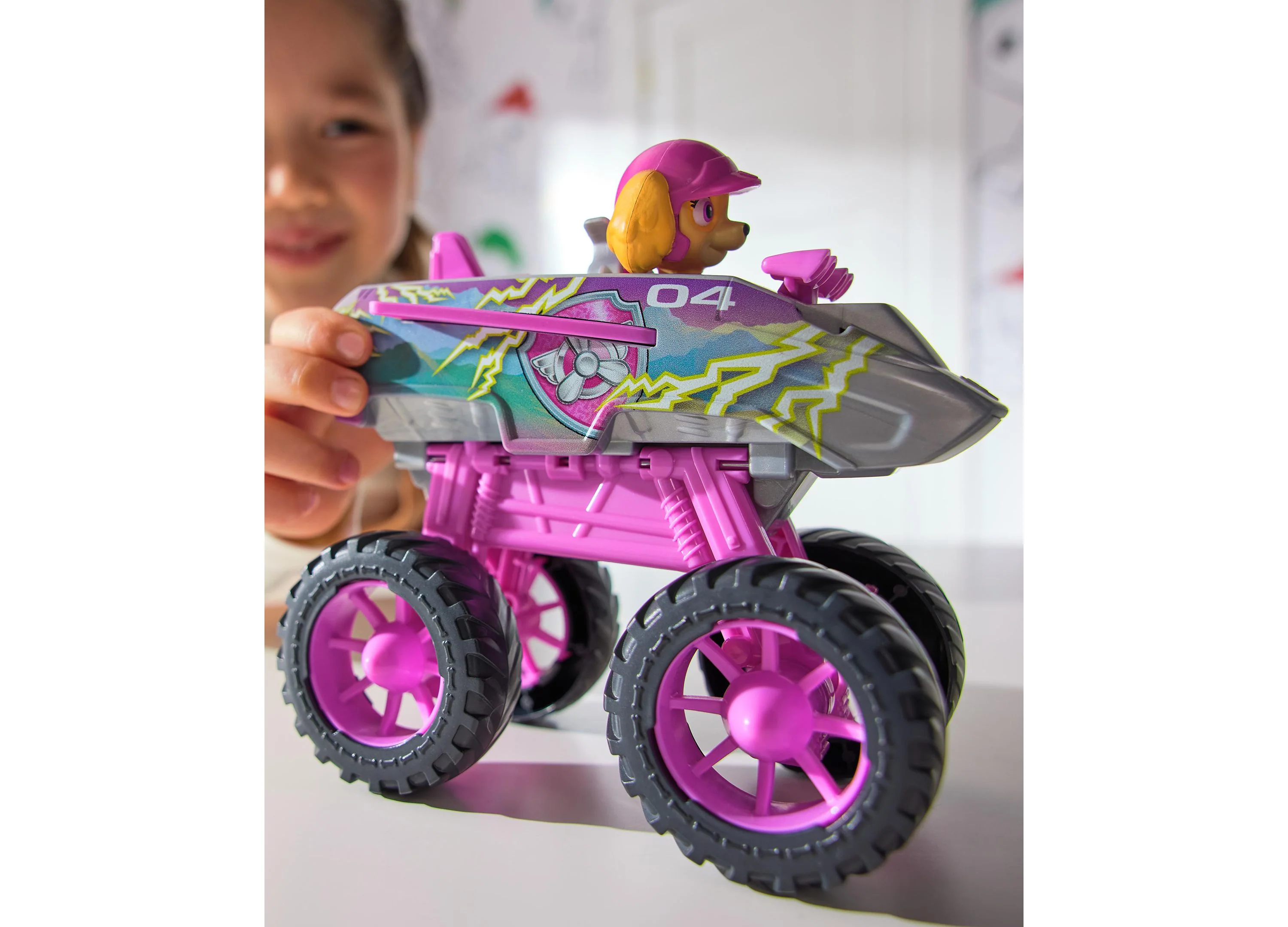 Paw Patrol Rescue Wheels Skye's Jet Toy Truck - Image 3