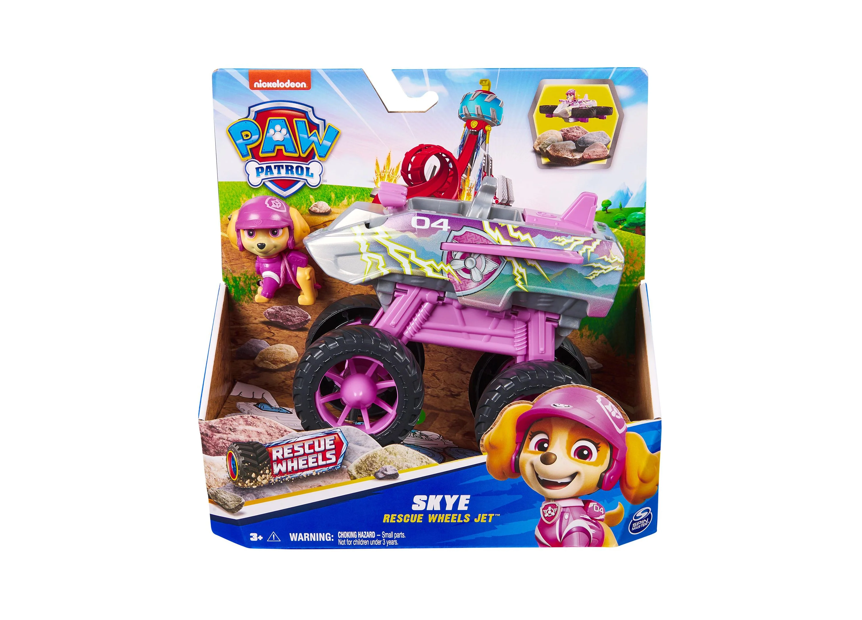 Paw Patrol Rescue Wheels Skye's Jet Toy Truck - Image 4