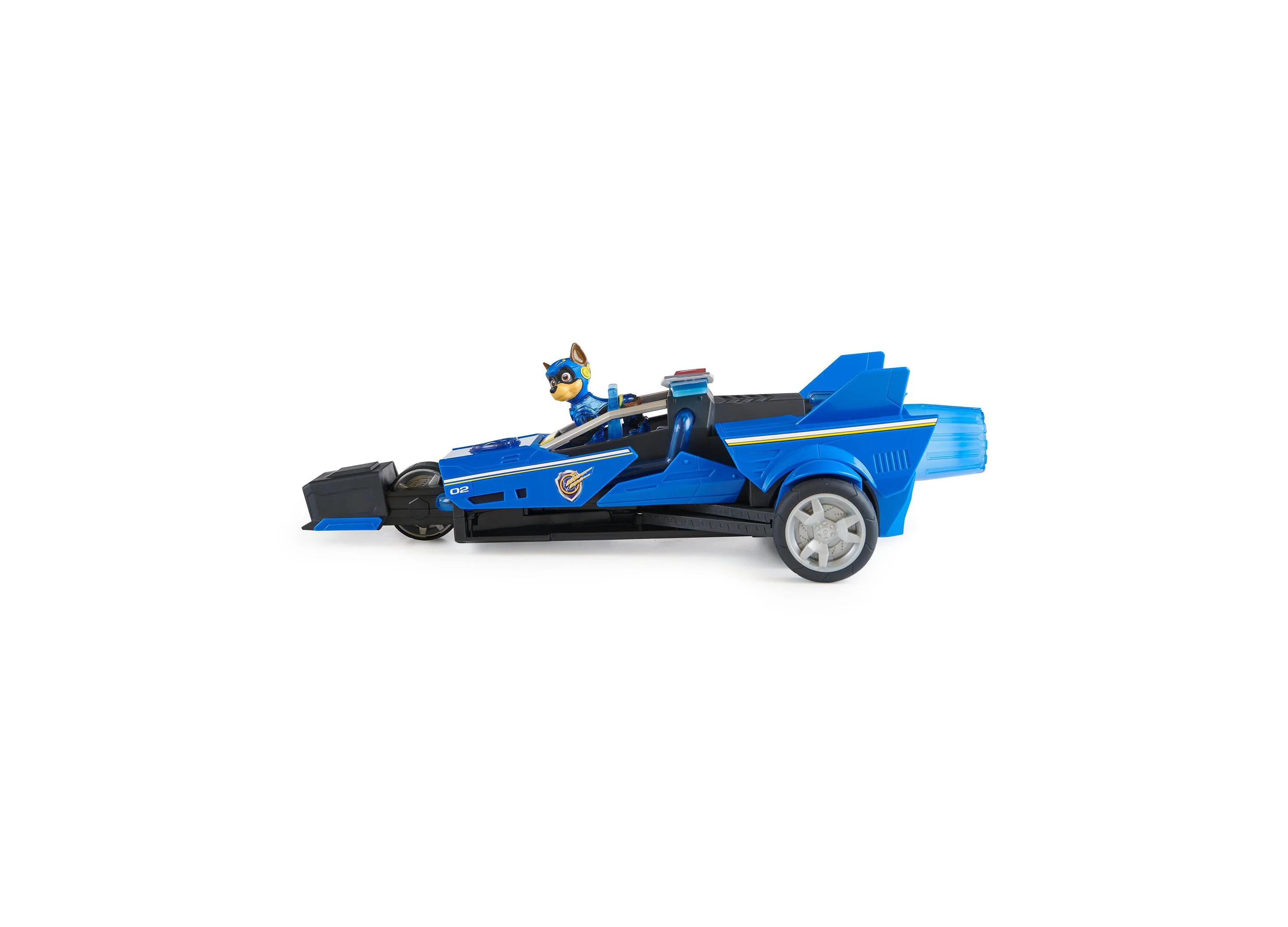 PAW Patrol Mighty Movie Chase's Transforming Cruiser with Action Figure - Image 3