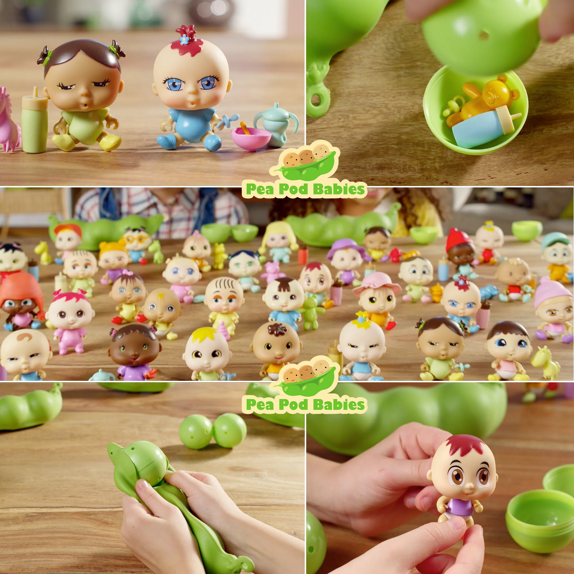Pea Pod Babies Beach Party Set – 26pc Mini Doll Extravaganza - Image 5
