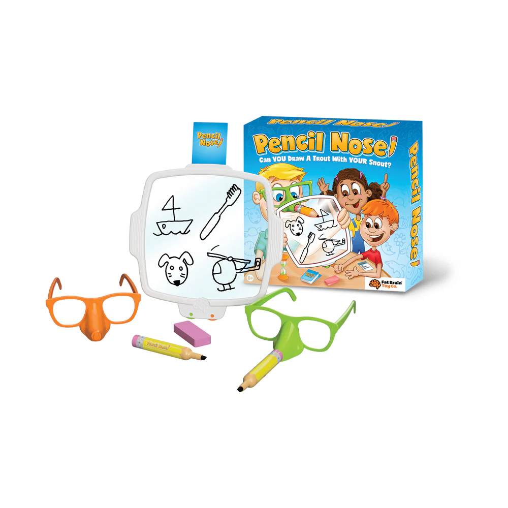 Pencil Nose Family Drawing Game by Fat Brain Toy Co. - Image 3