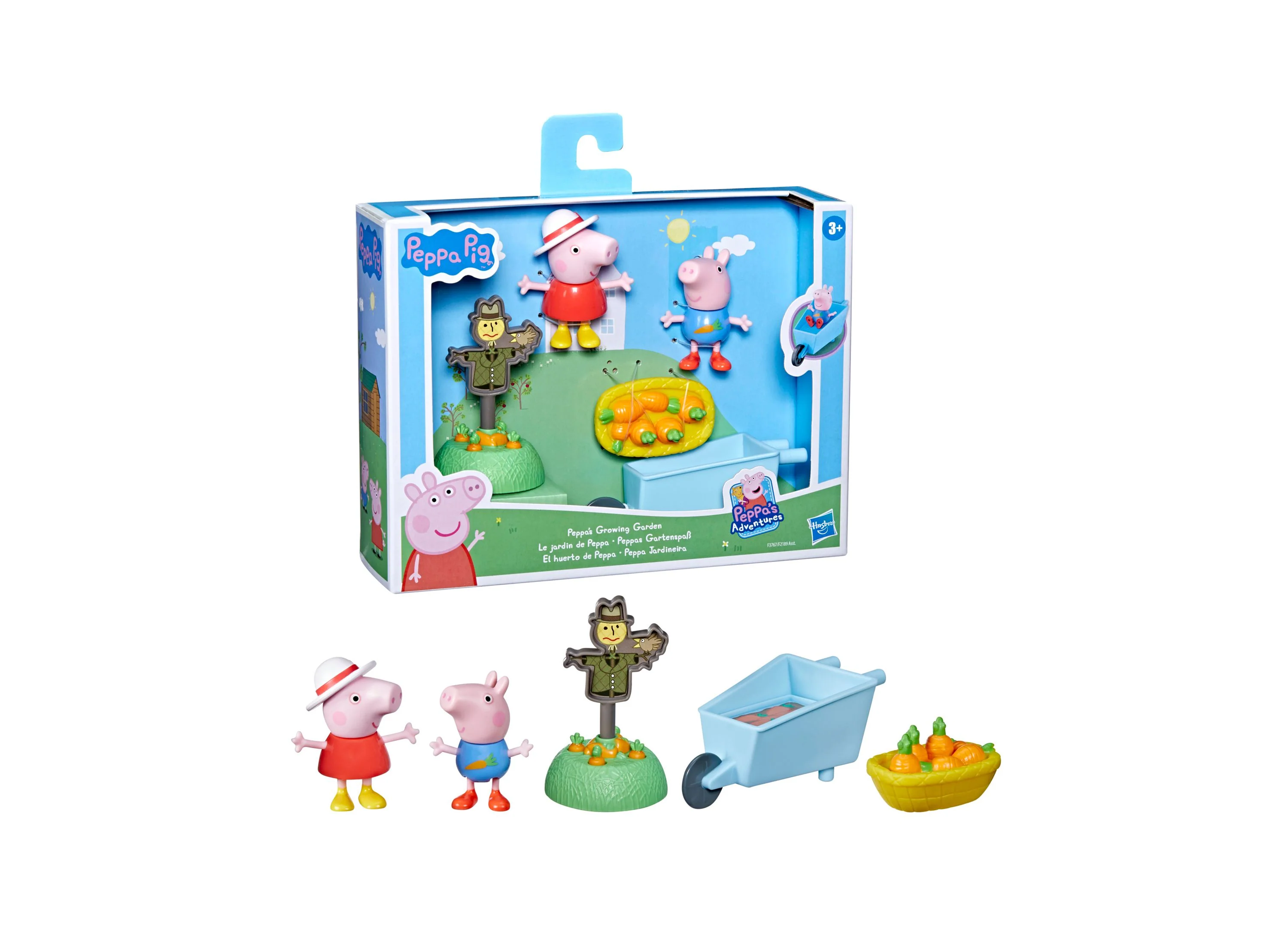 Peppa Pig Growing Garden Play Set - Interactive 5-Piece Set - Image 2