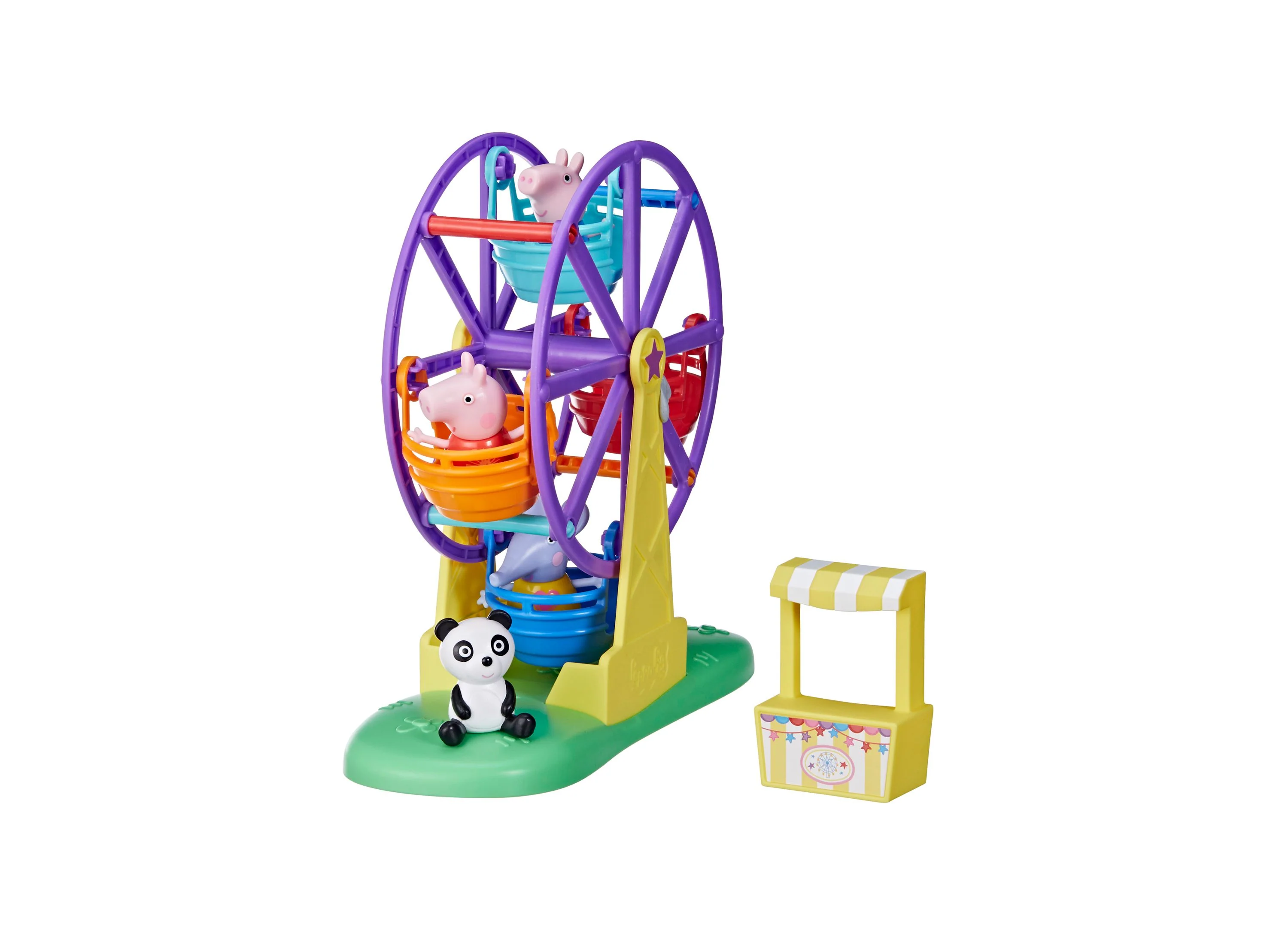 Peppa Pig Peppa's Fun Fair Playset with Spinning Ferris Wheel - Image 8