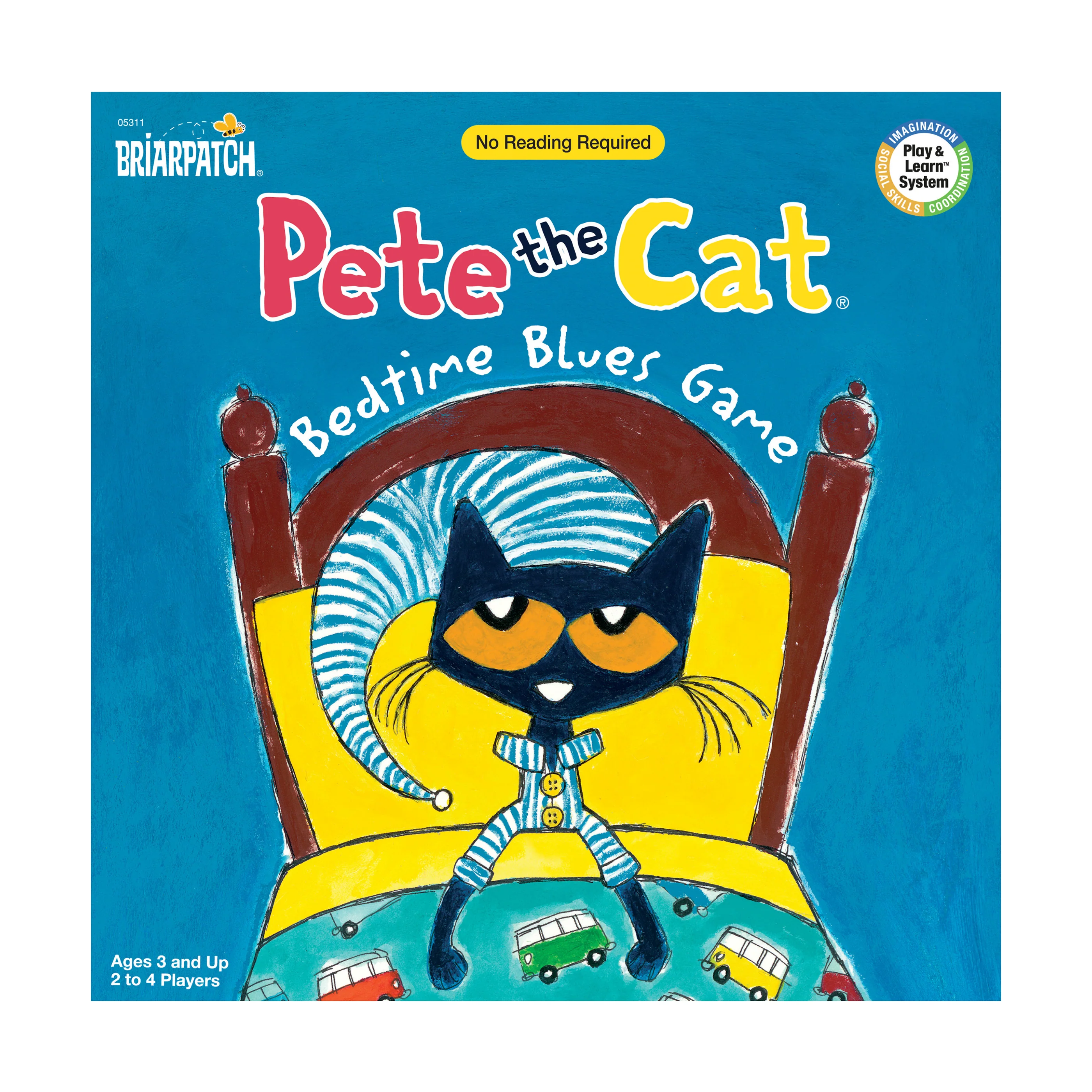 Pete the Cat Bedtime Blues Preschool Coordination Game - Image 2