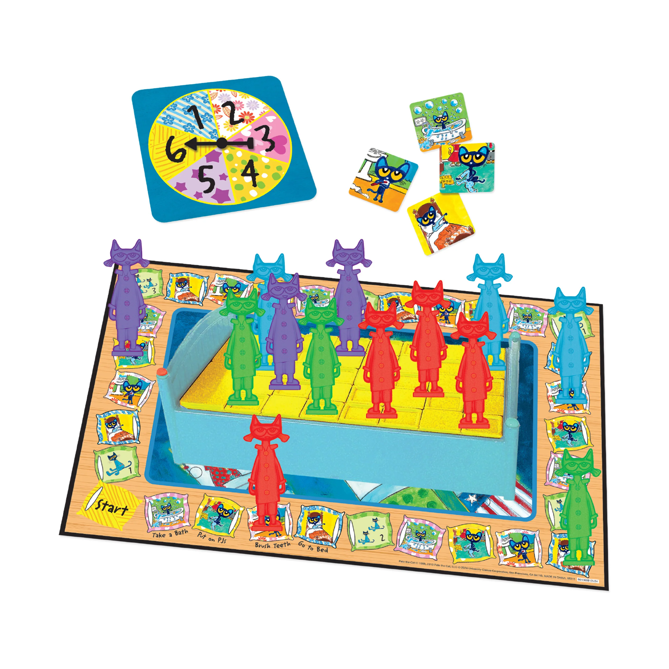 Pete the Cat Bedtime Blues Preschool Coordination Game - Image 5