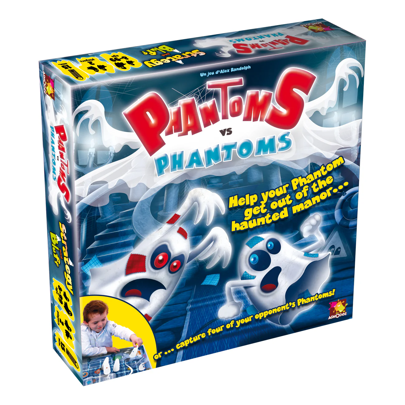 Phantoms vs. Phantoms Strategic Board Game