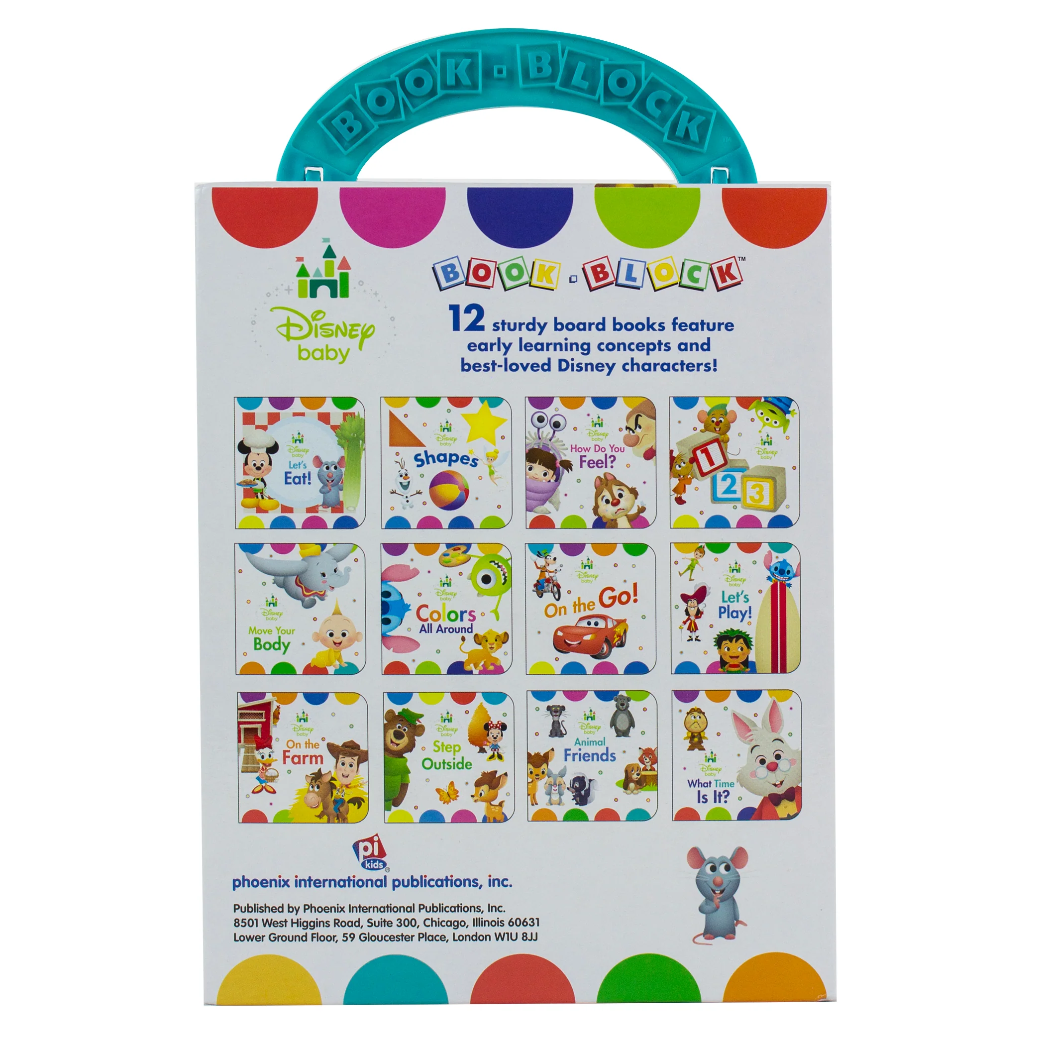Disney Baby My First Library 12-Book Set with Classic Characters - Image 3