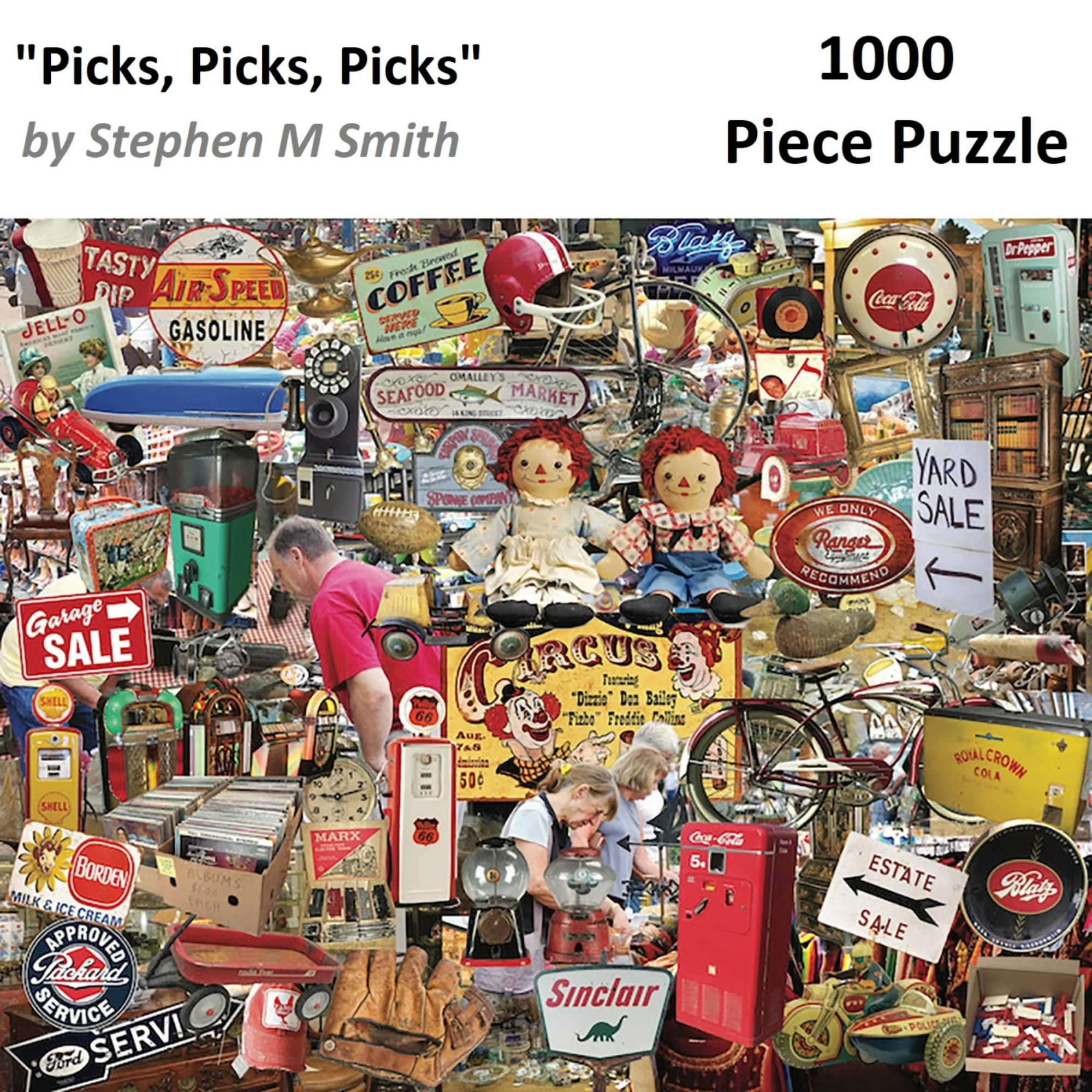 Stephen M Smith Picks, Picks, Picks Jigsaw Puzzle - 1000 pc - Image 3
