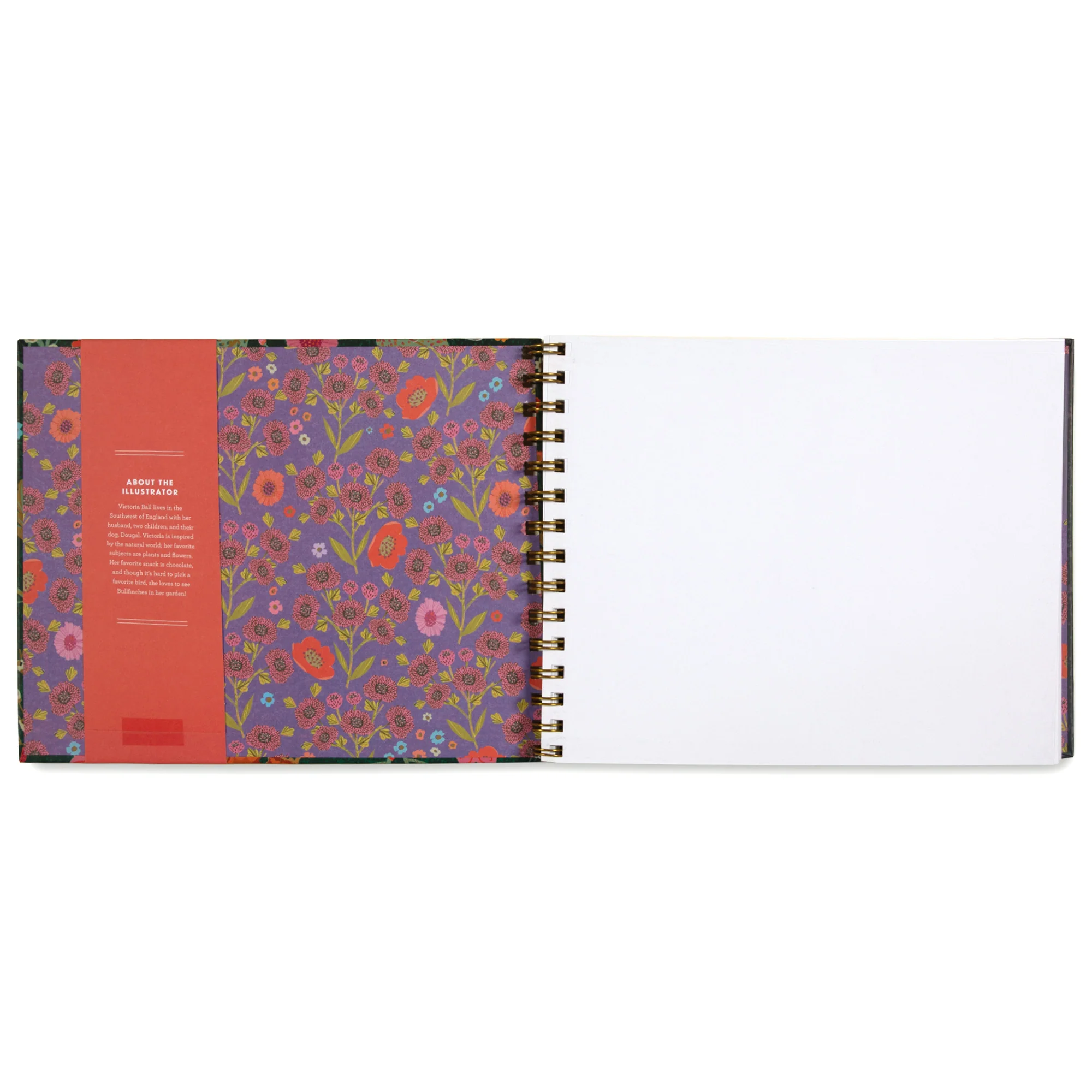 Piece&Love Victoria's Artist Sketchbook - Butterfly Floral - Image 2