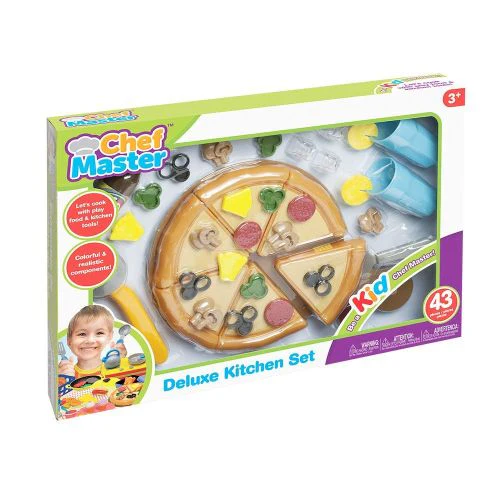 Chef's Delight Pizza Play Set - 43 Piece - Image 5