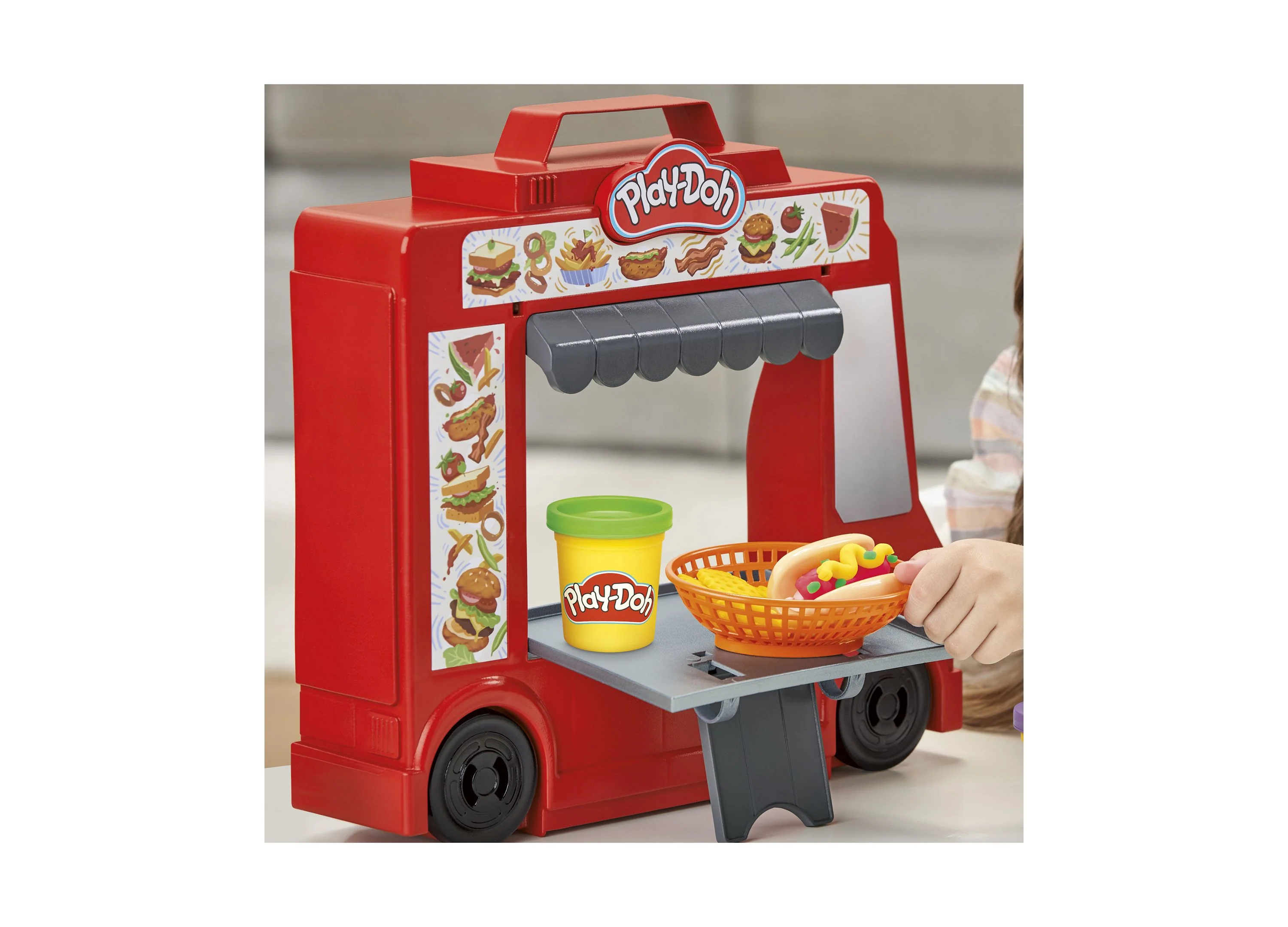 Play-Doh Burger Truck Creations Playset - Culinary Art Fun - Image 12
