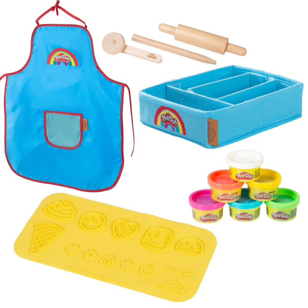 Play-Doh Creative Clay Art Playset - All-Inclusive Set with 6 Colors