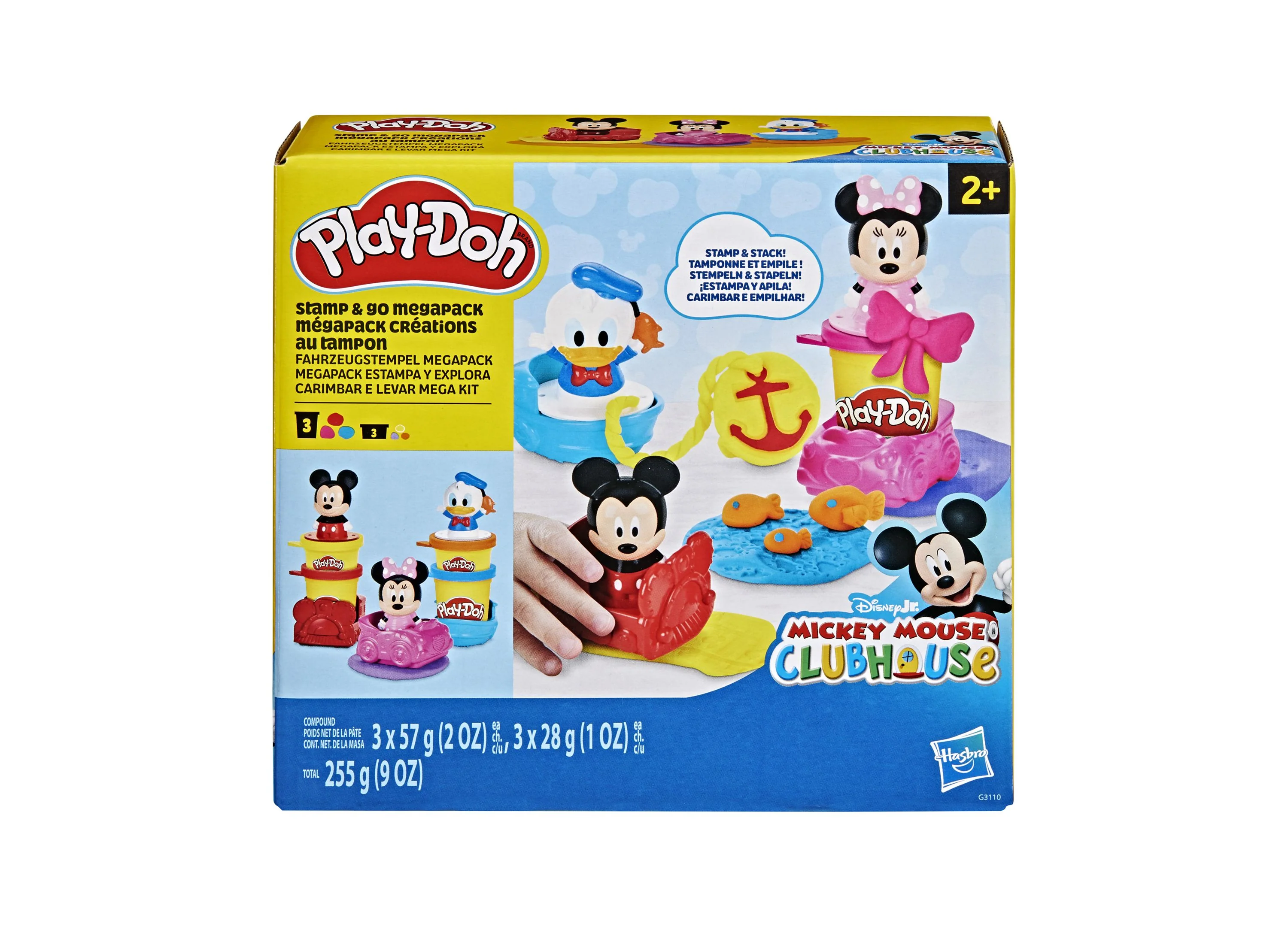 Play-Doh Disney Junior Mickey Mouse Stamp and Go Creative Megapack - Image 10
