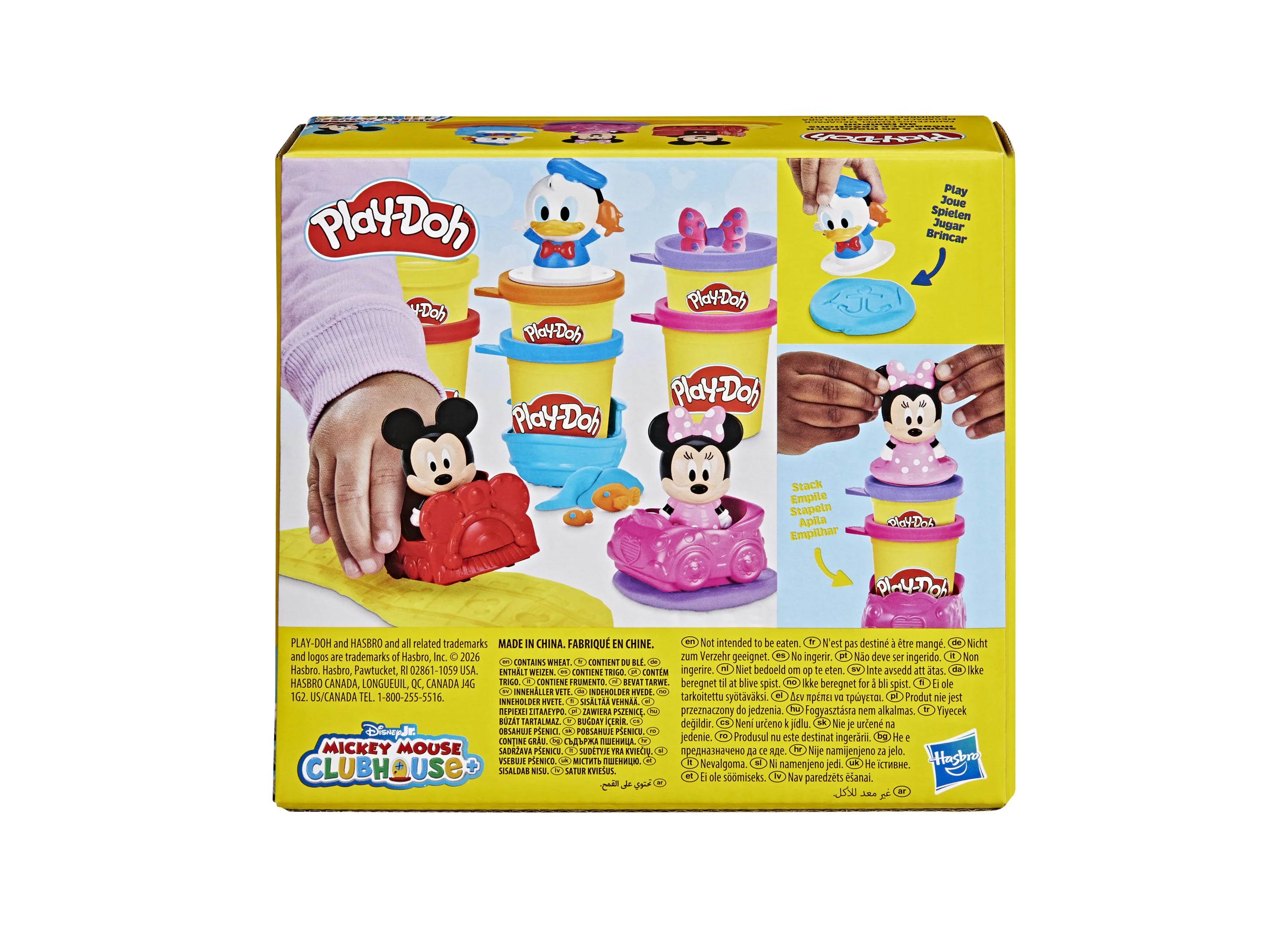 Play-Doh Disney Junior Mickey Mouse Stamp and Go Creative Megapack - Image 4