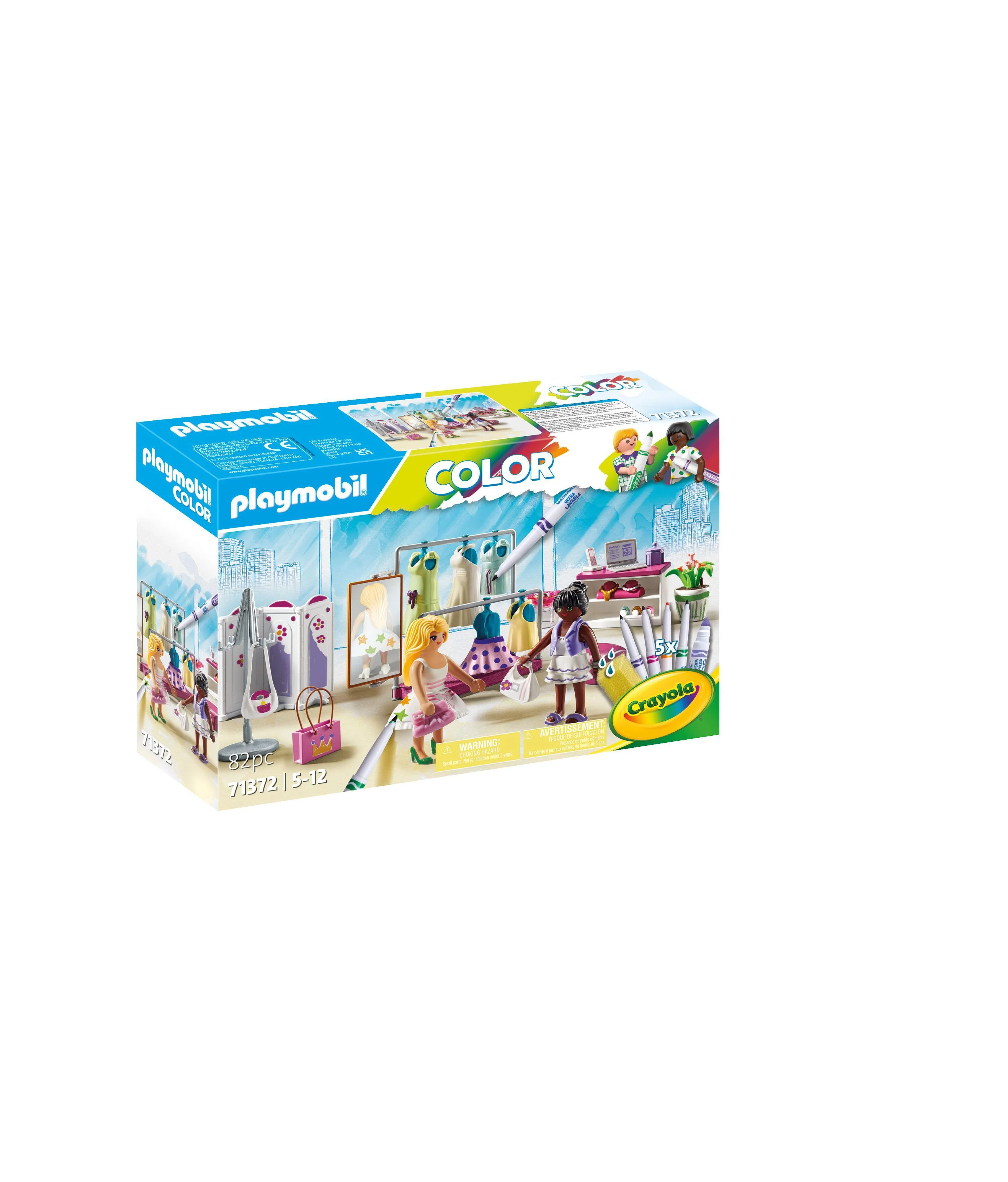 PLAYMOBIL Crayola Color & Style Fashion Boutique Playset - Image 5