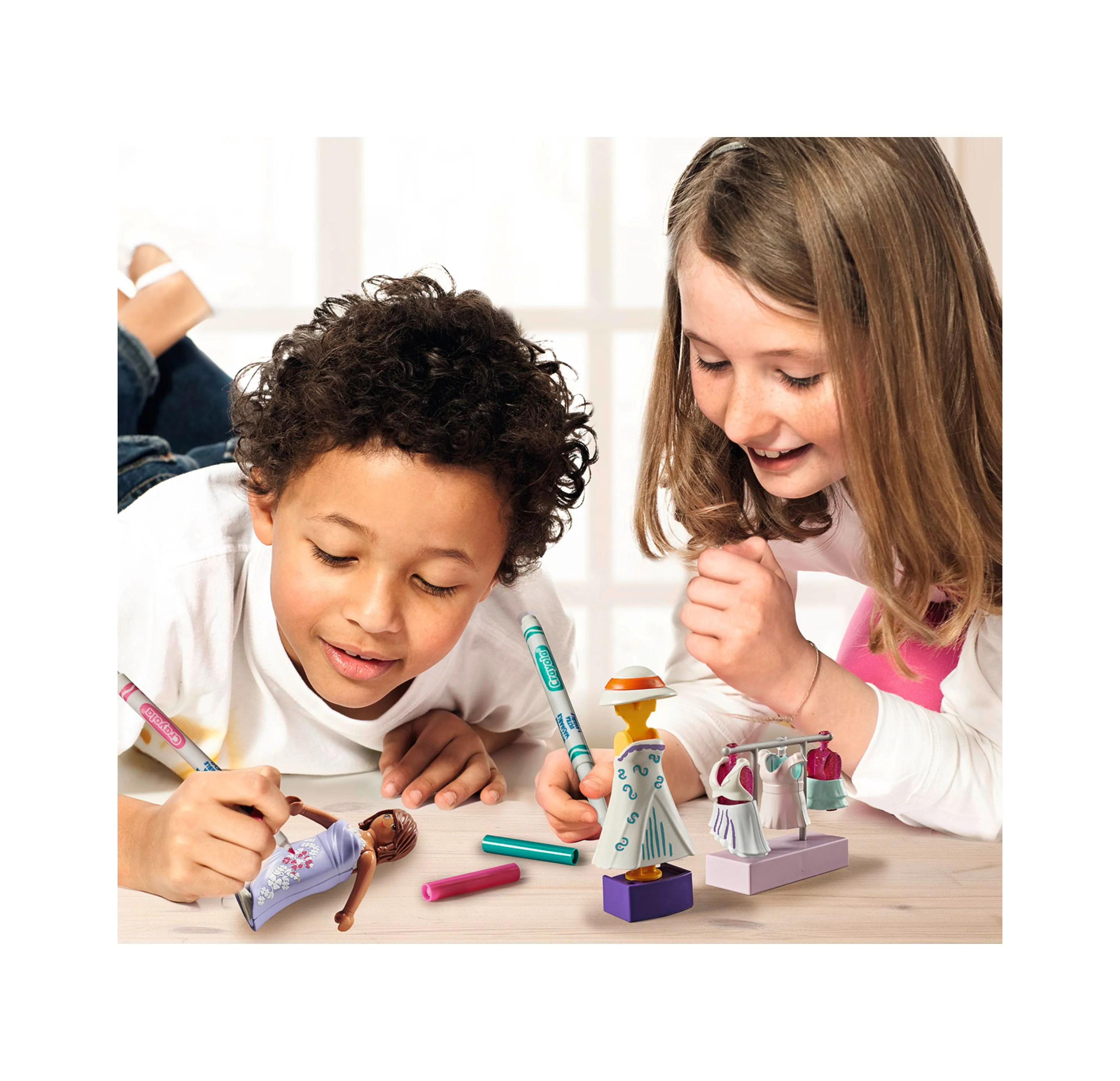 PLAYMOBIL Color with Crayola Fashion Designer Set - Creative Play Kit - Image 5