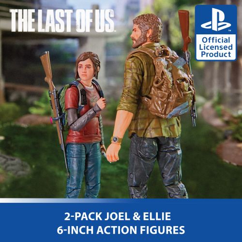 PlayStation The Last of Us 6 Inch Action Figures - Joel & Ellie Collector's Set - Image 8