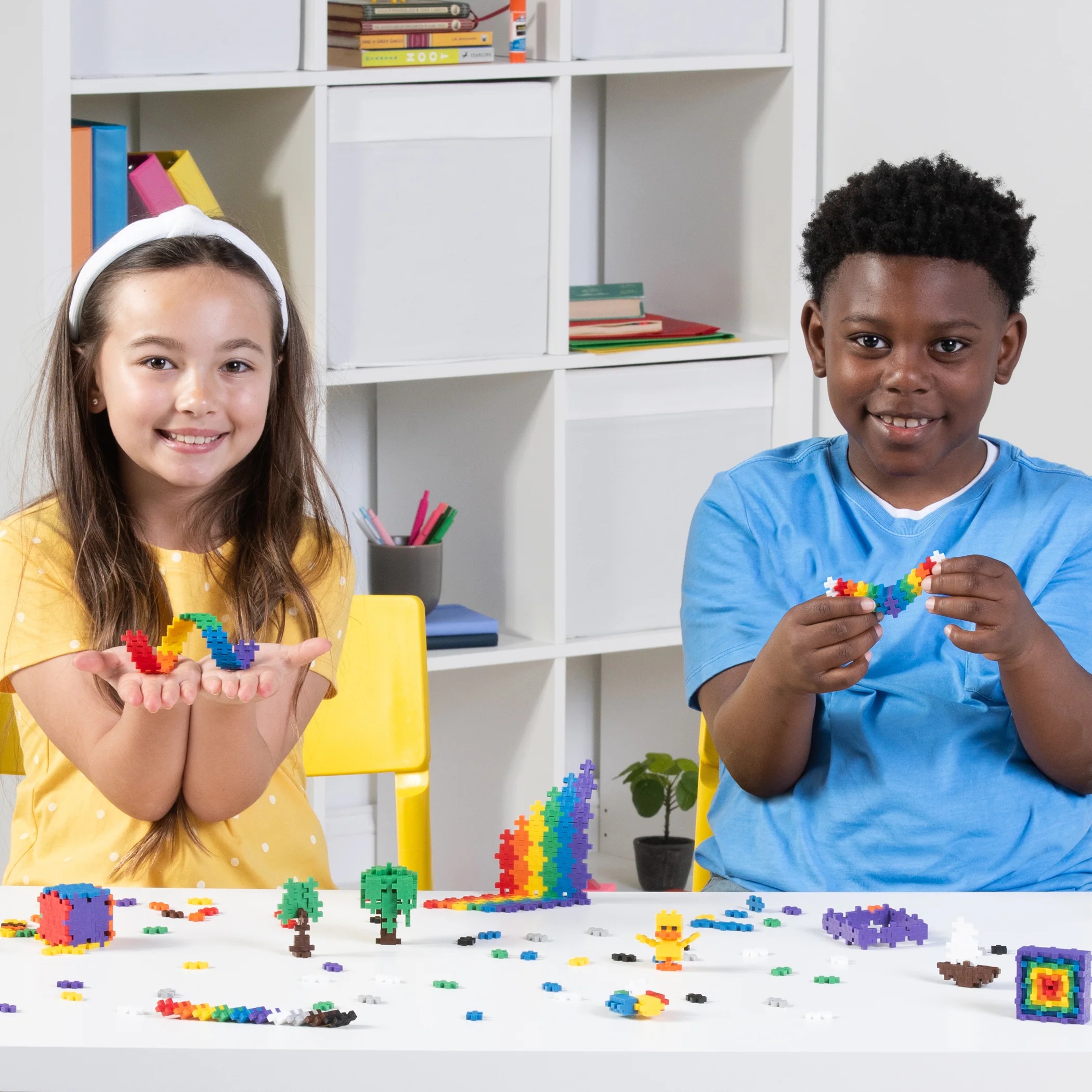 Plus-Plus Basic 240-Piece Construction Building Set - Colorful Interlocking Mini Puzzle Blocks - Image 3