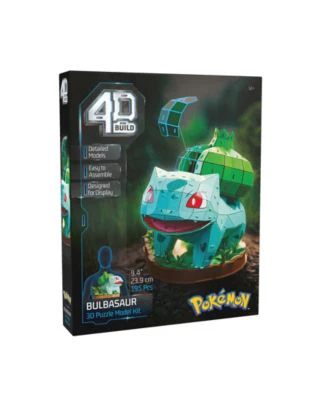 Pokémon Bulbasaur 3D Model Kit - Kanto Starter Collection 195-Pieces - Image 2