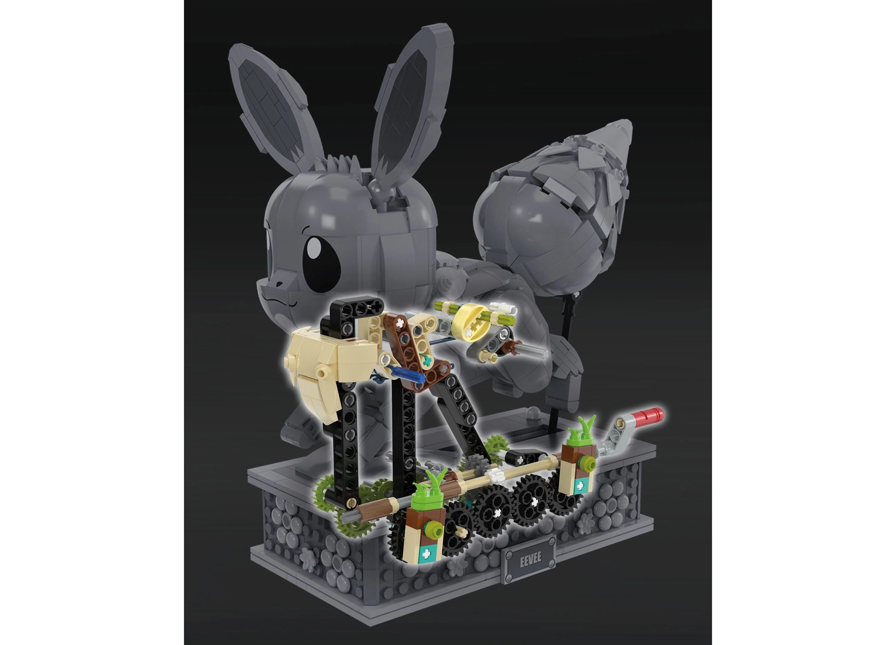 Pokemon MEGA Motion Eevee Building Toy Kit - 1366 Pieces for Collectors - Image 5