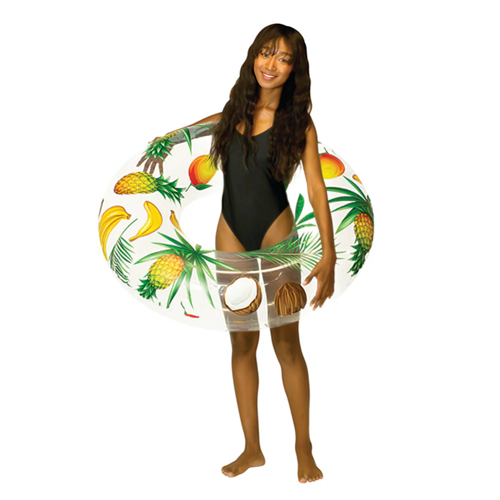 PoolCandy Resort Collection Jumbo 48" Tropical Fruit Pool Tube
