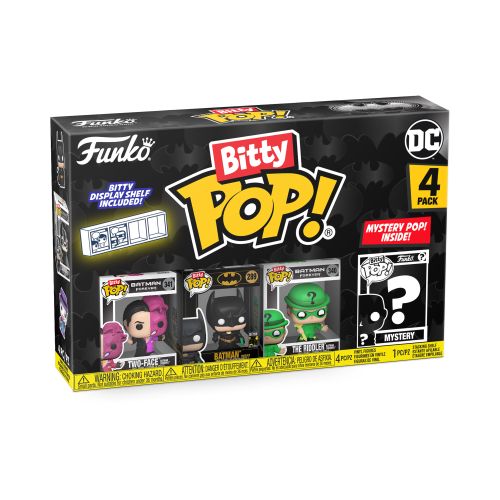 Funko POP! DC Comics Batman 85th Anniversary Mini Figure 4-Pack with Surprise Chase