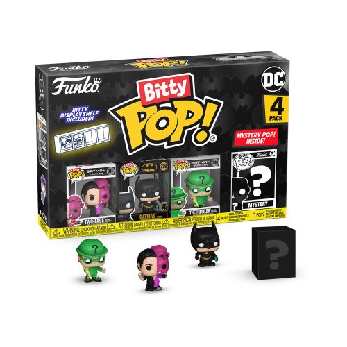 Funko POP! DC Comics Batman 85th Anniversary Mini Figure 4-Pack with Surprise Chase - Image 3
