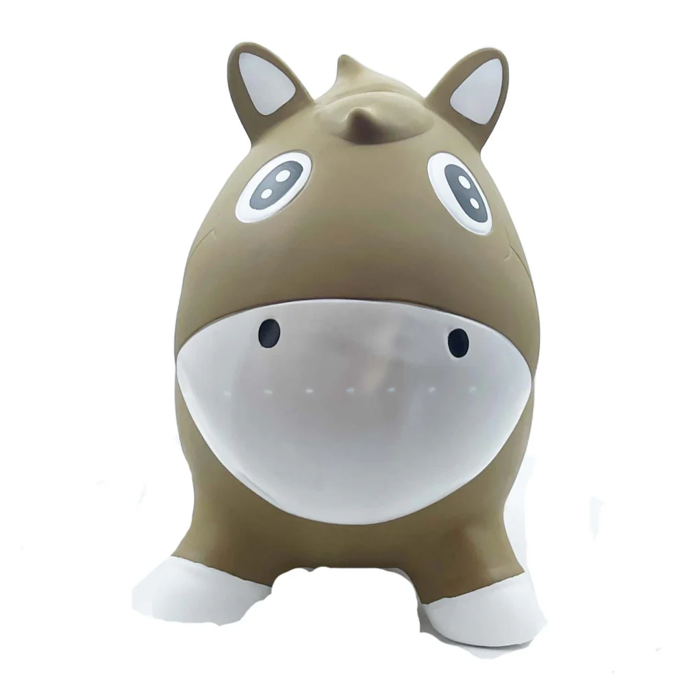 Kidzzfarm Jolly Camel Bouncing Horse: Inflatable Hopper Fun - Image 2
