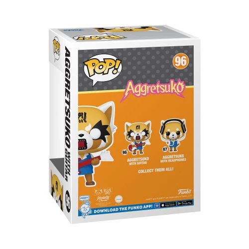 Funko Pop! Sanrio Aggretsuko 3.75 inch Vinyl Figure with Guitar - Image 2