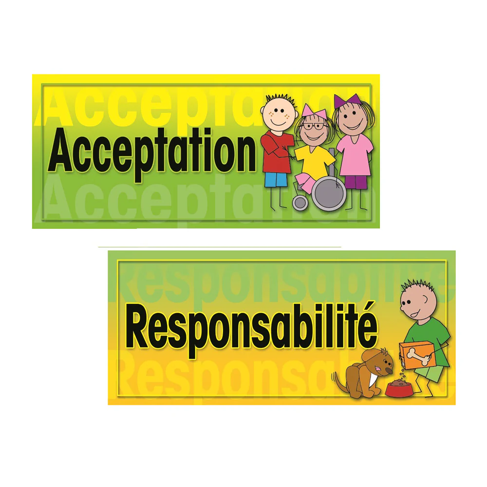 Poster Pals French Character 6-Piece Educational Poster Set - Image 2