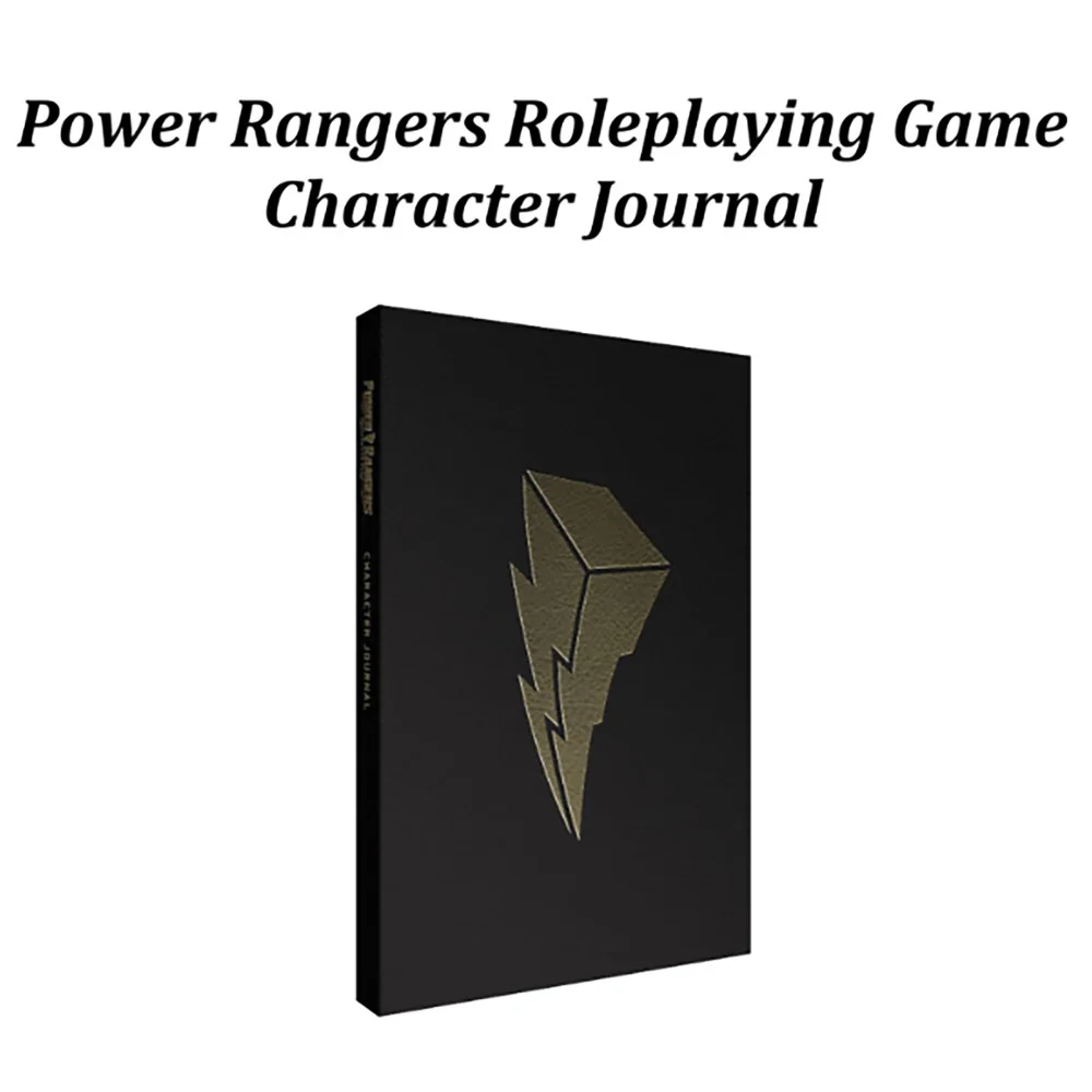 Power Rangers RPG Expanded Character Sheet Journal - Hard Cover - Image 2
