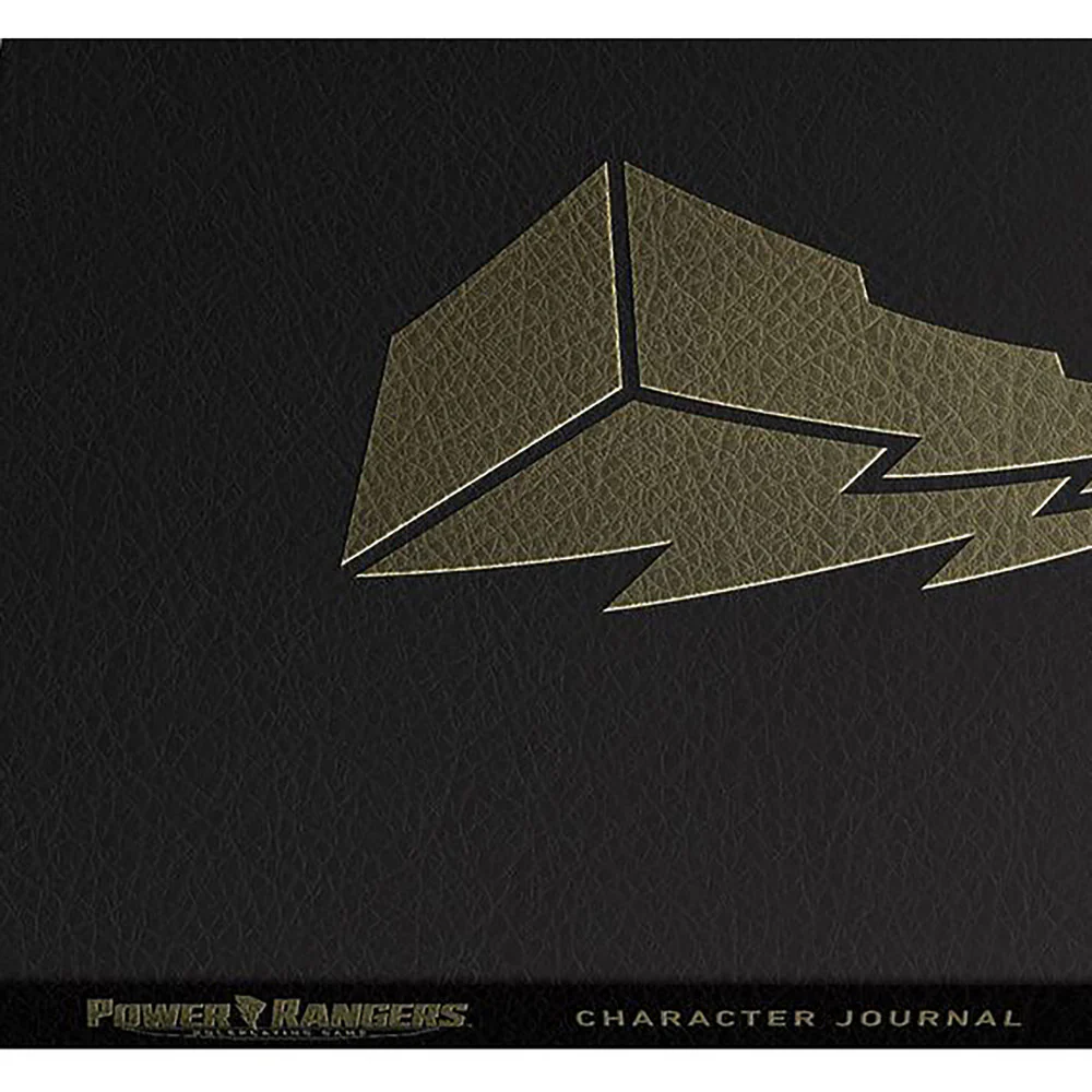 Power Rangers RPG Expanded Character Sheet Journal - Hard Cover - Image 3
