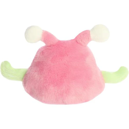 Aurora Palm Pals Silly Alien 5 inch Plush - Pink and Green - Image 4